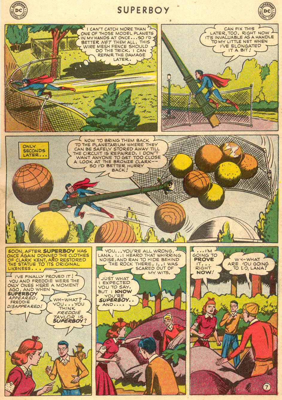 Read online Superboy (1949) comic -  Issue #22 - 35