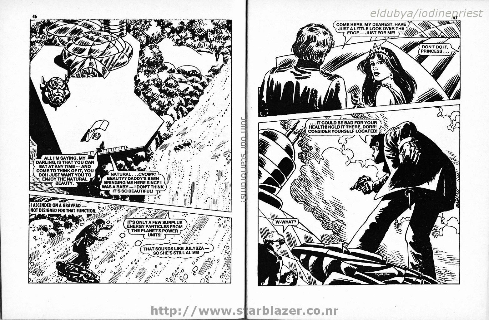 Read online Starblazer comic -  Issue #205 - 25