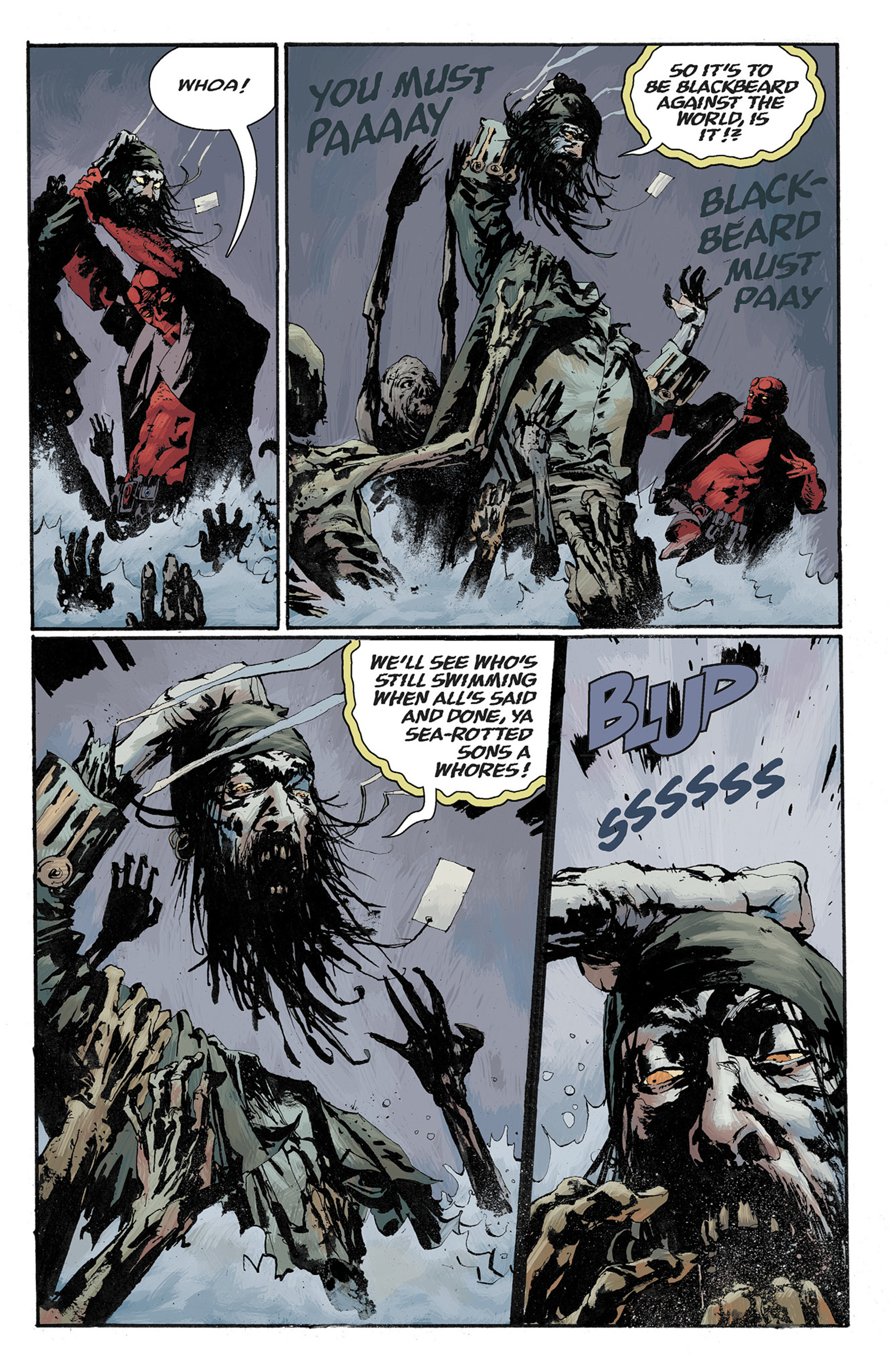 Read online Hellboy: The Crooked Man and Others comic -  Issue # TPB - 105