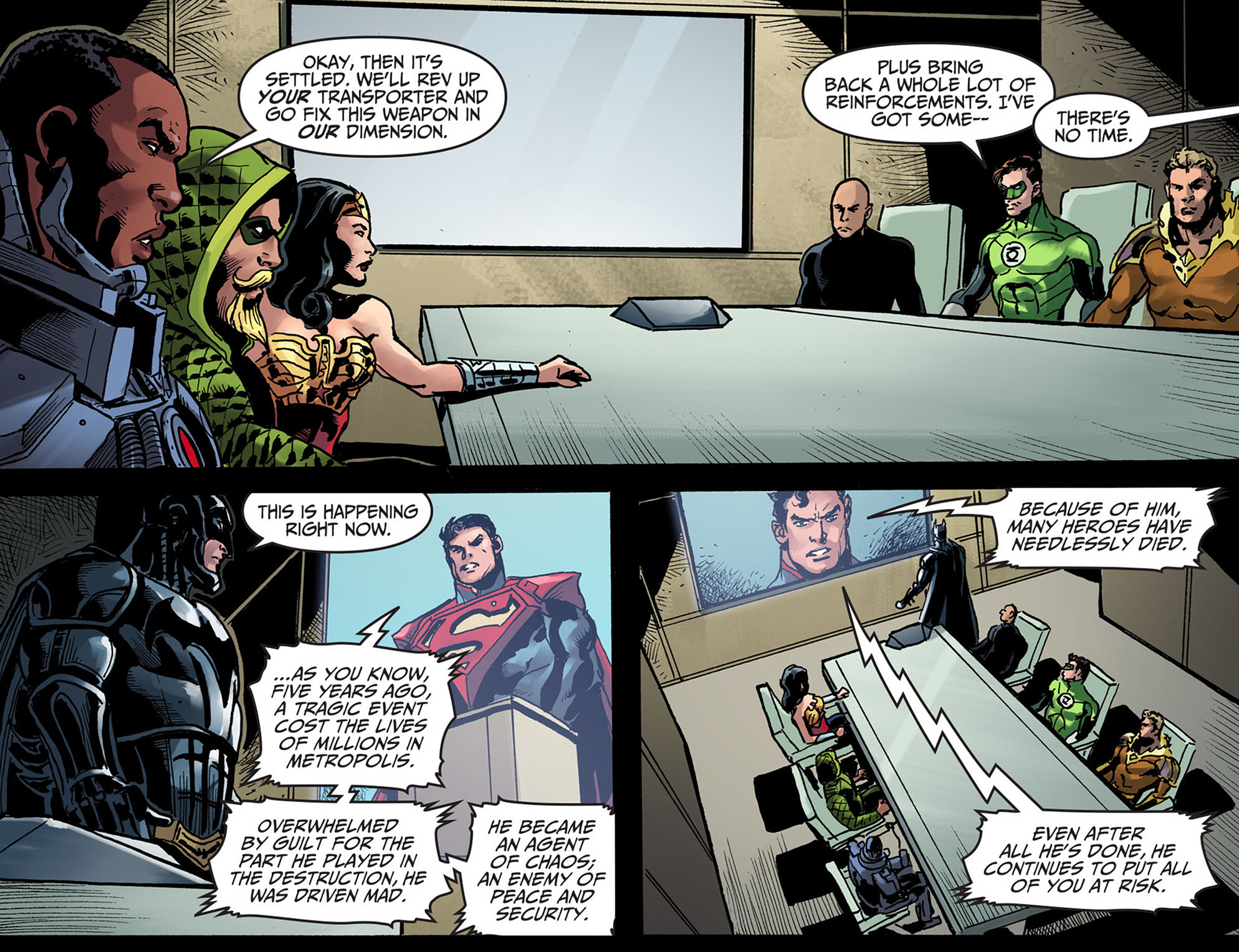 Read online Injustice: Ground Zero comic -  Issue #13 - 22