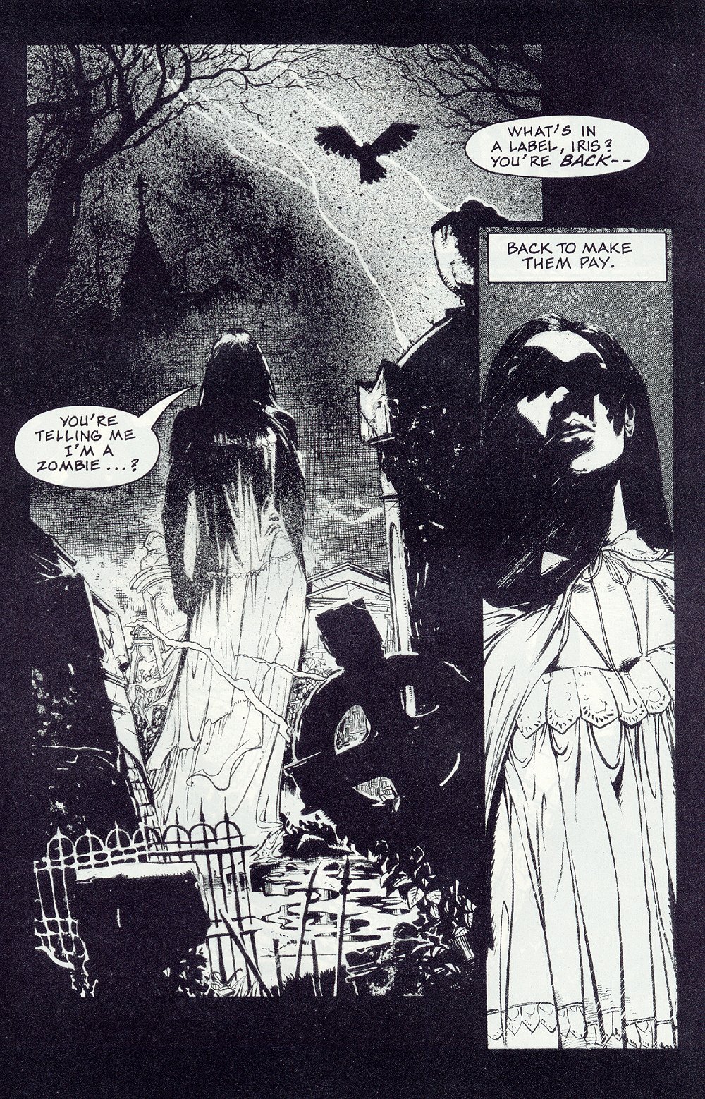 Read online The Crow: Flesh and Blood comic -  Issue #1 - 9