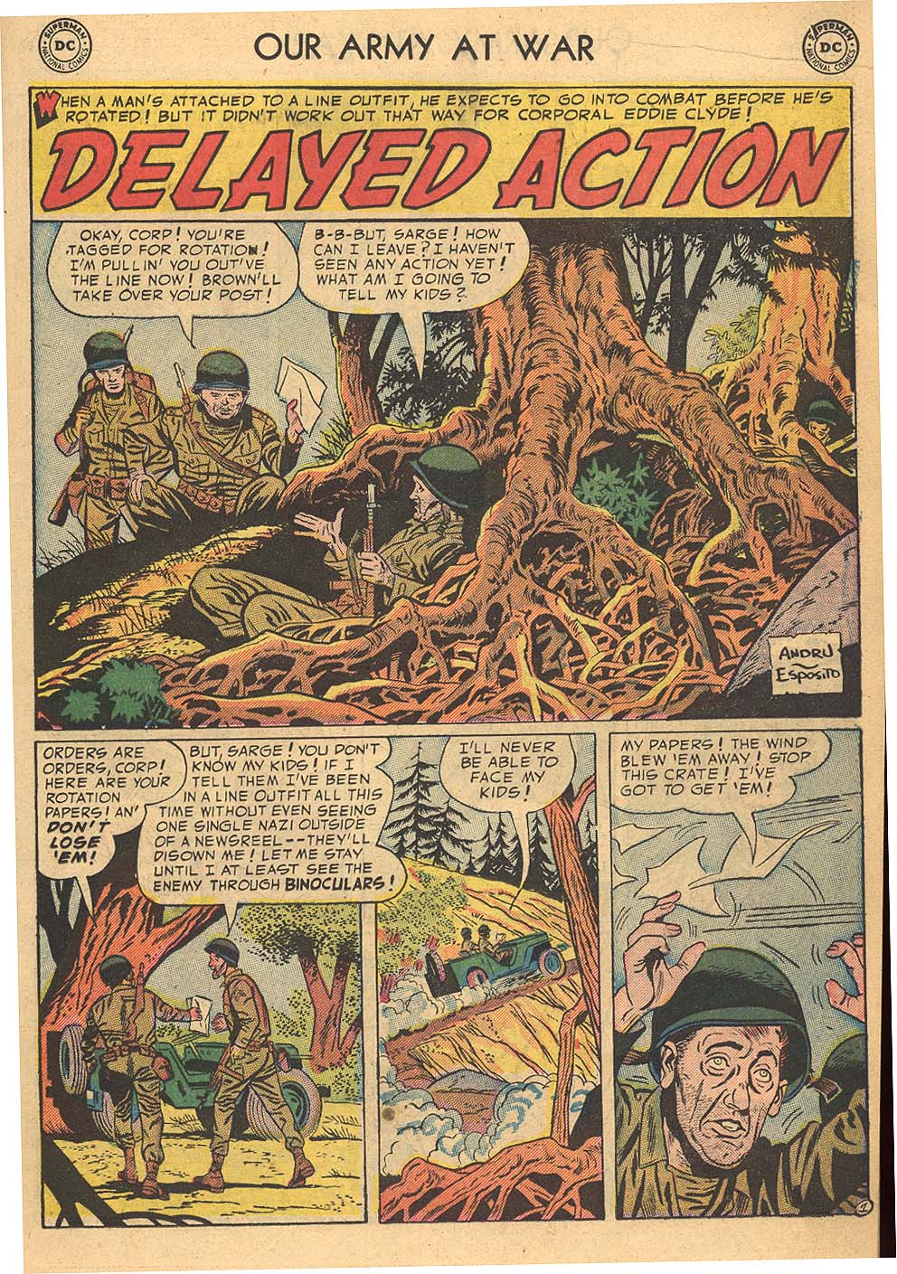 Read online Our Army at War (1952) comic -  Issue #18 - 19