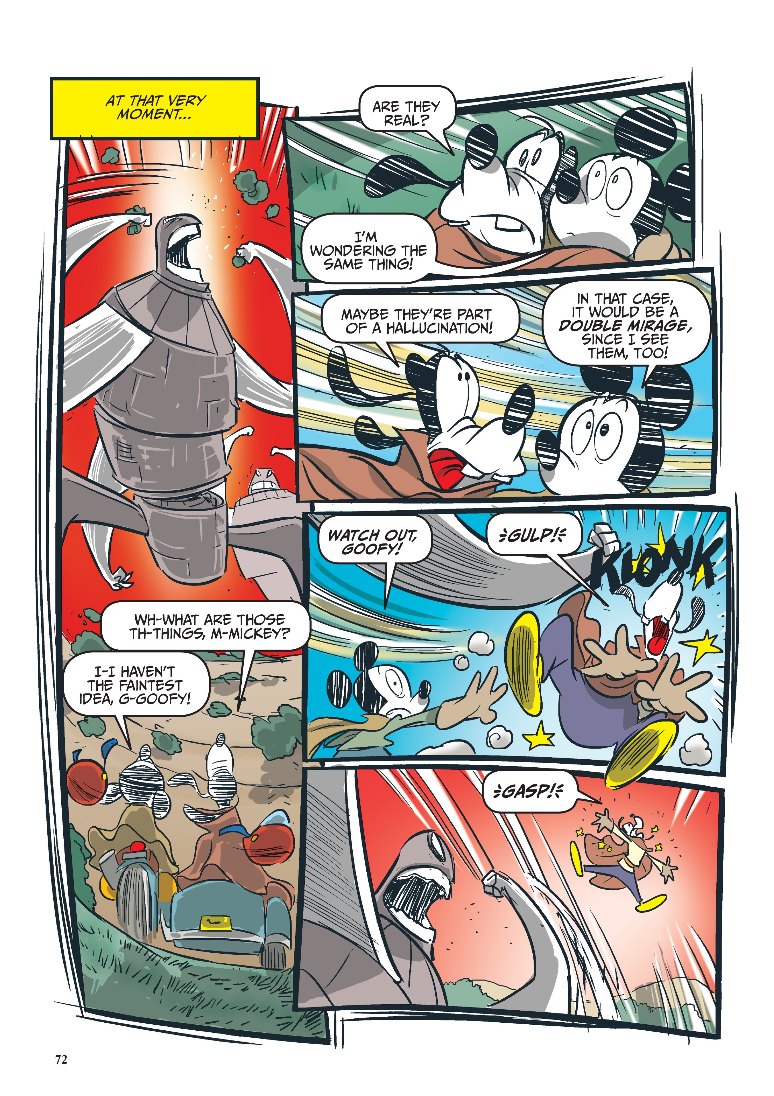 Read online Disney Don Quixote, Starring Goofy and Mickey Mouse comic -  Issue # TPB - 73