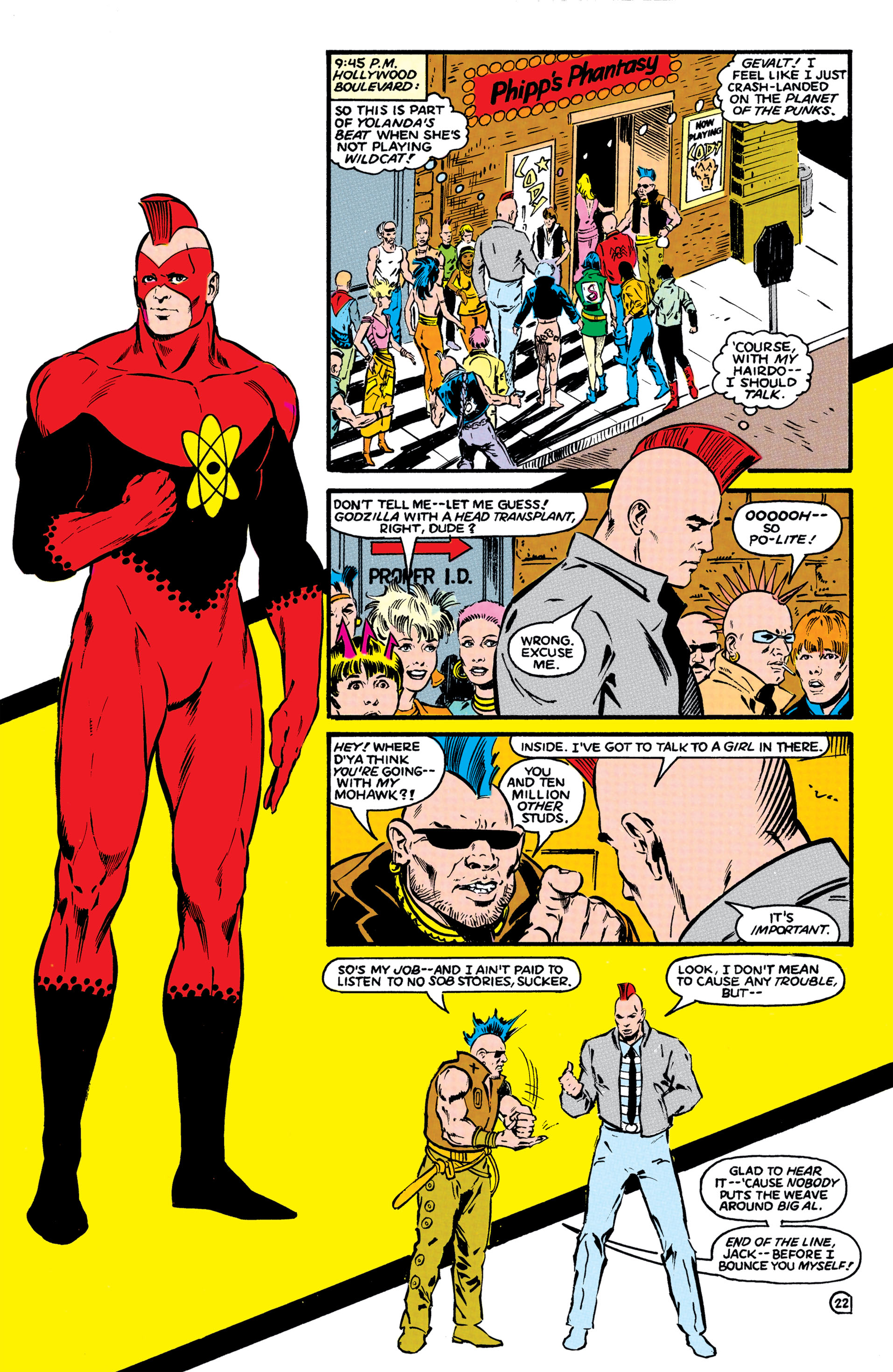 Read online Infinity Inc. (1984) comic -  Issue #30 - 22