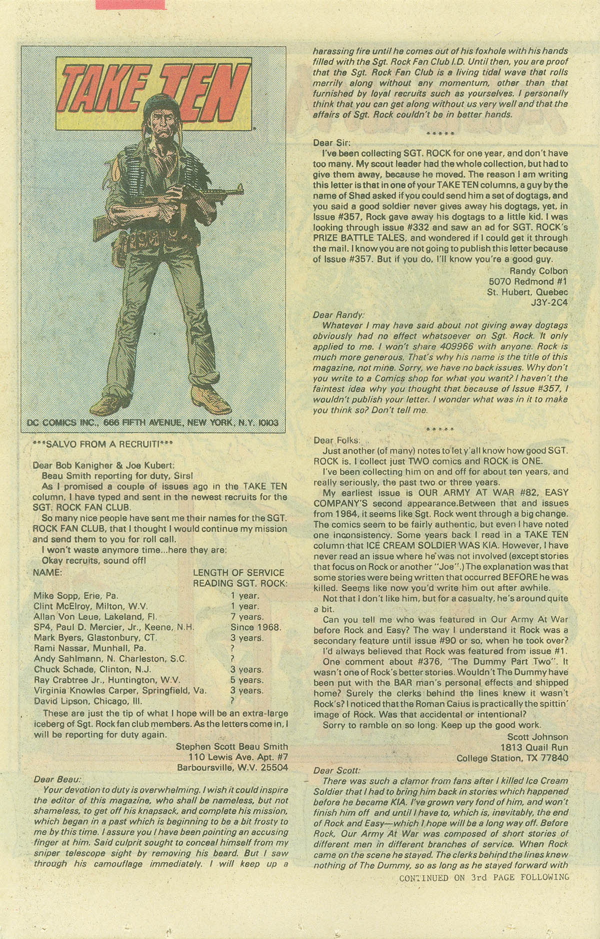 Read online Sgt. Rock comic -  Issue #382 - 20