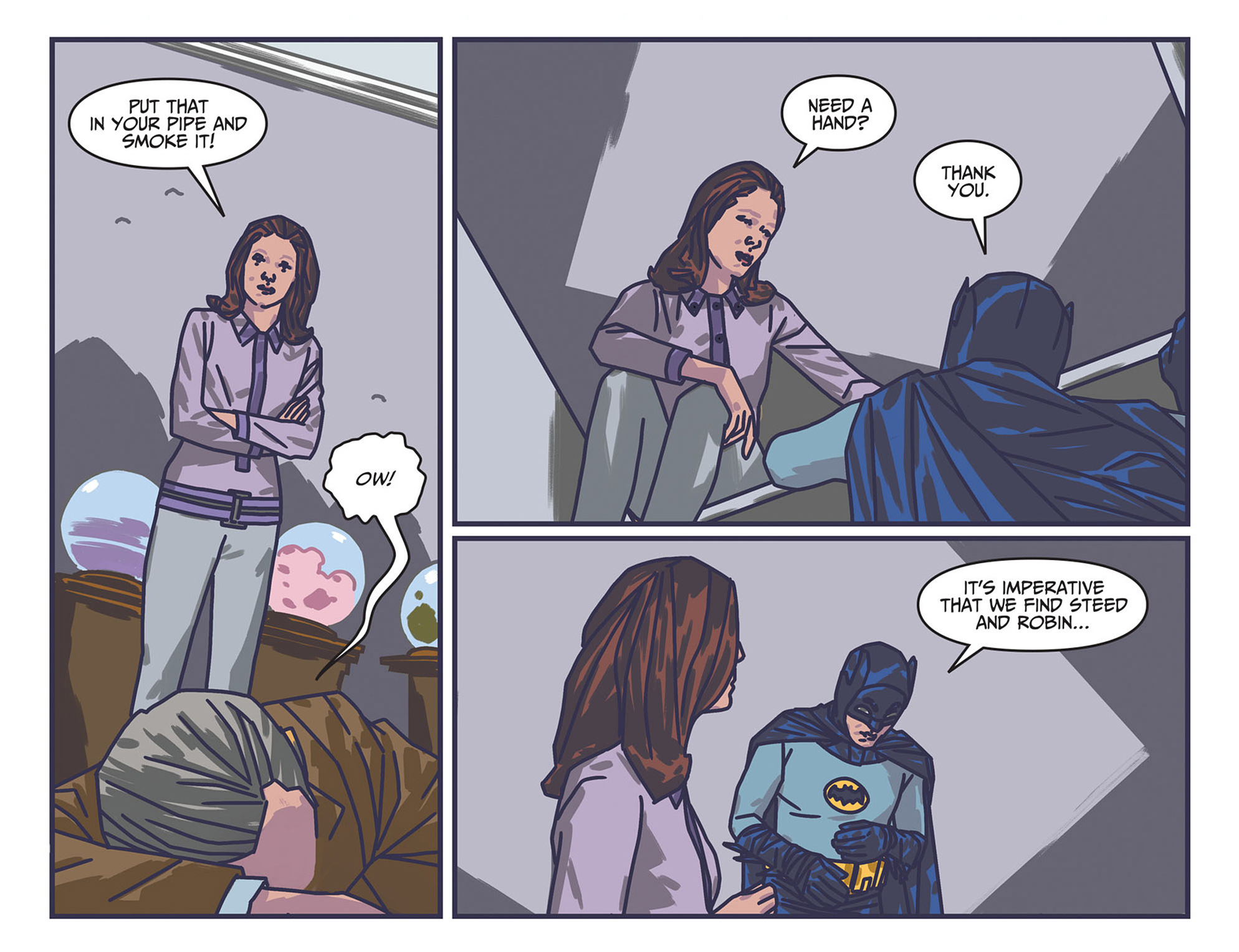 Read online Batman '66 Meets Steed and Mrs Peel comic -  Issue #10 - 12