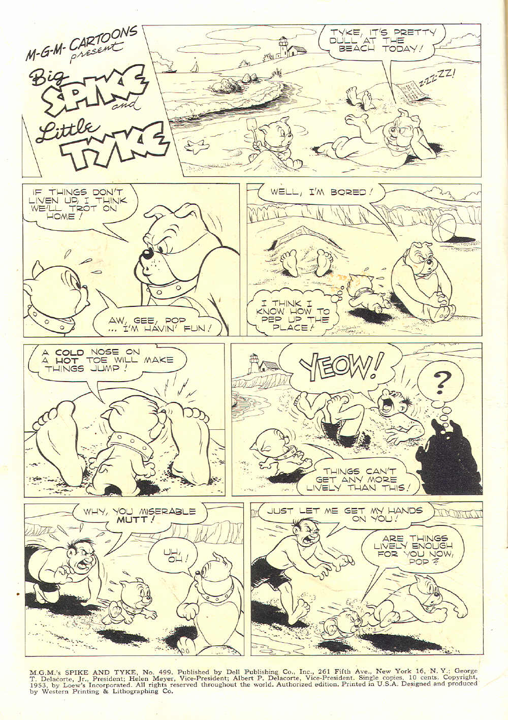 Read online Four Color Comics comic -  Issue #499 - 2