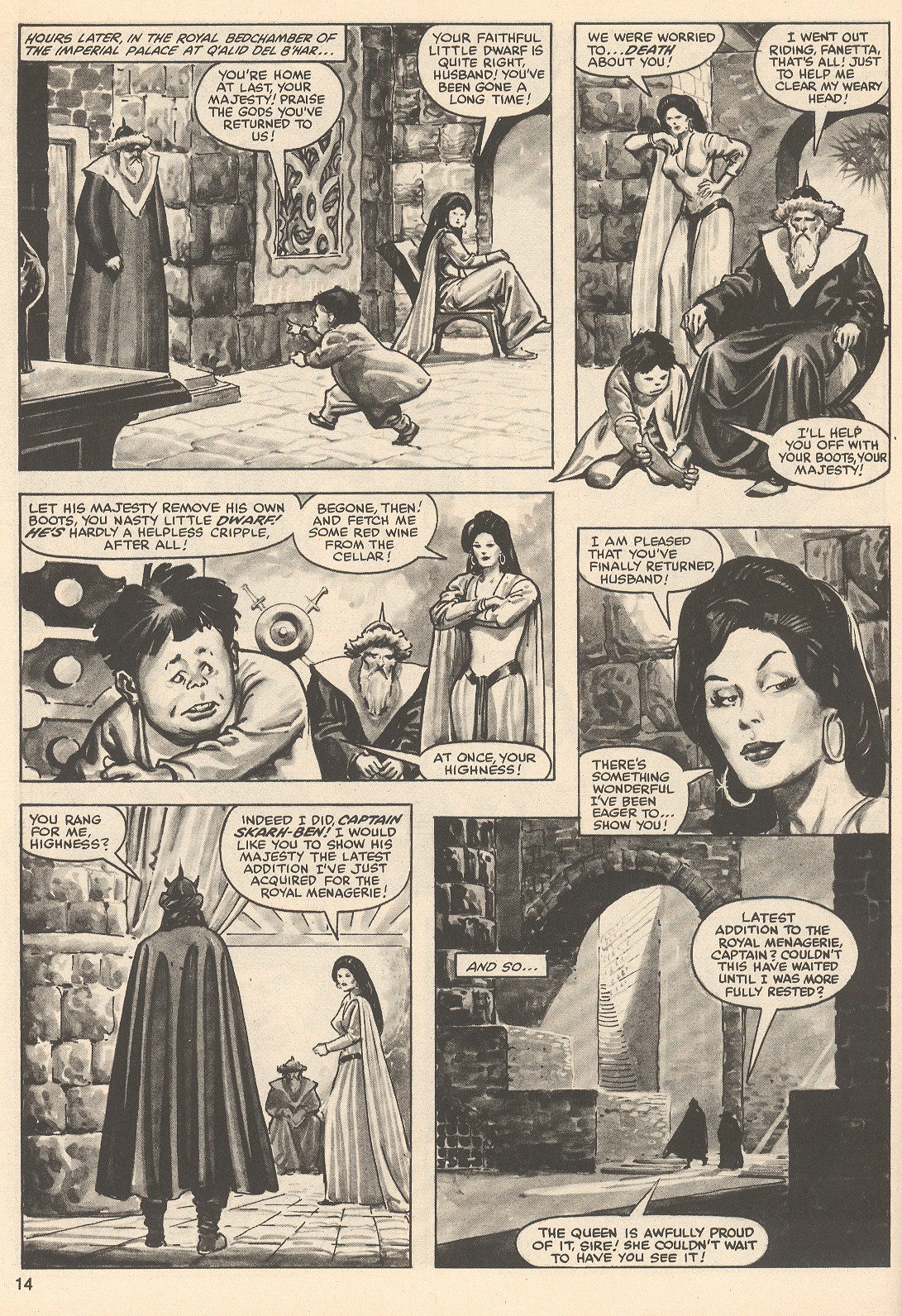 Read online The Savage Sword Of Conan comic -  Issue #76 - 14