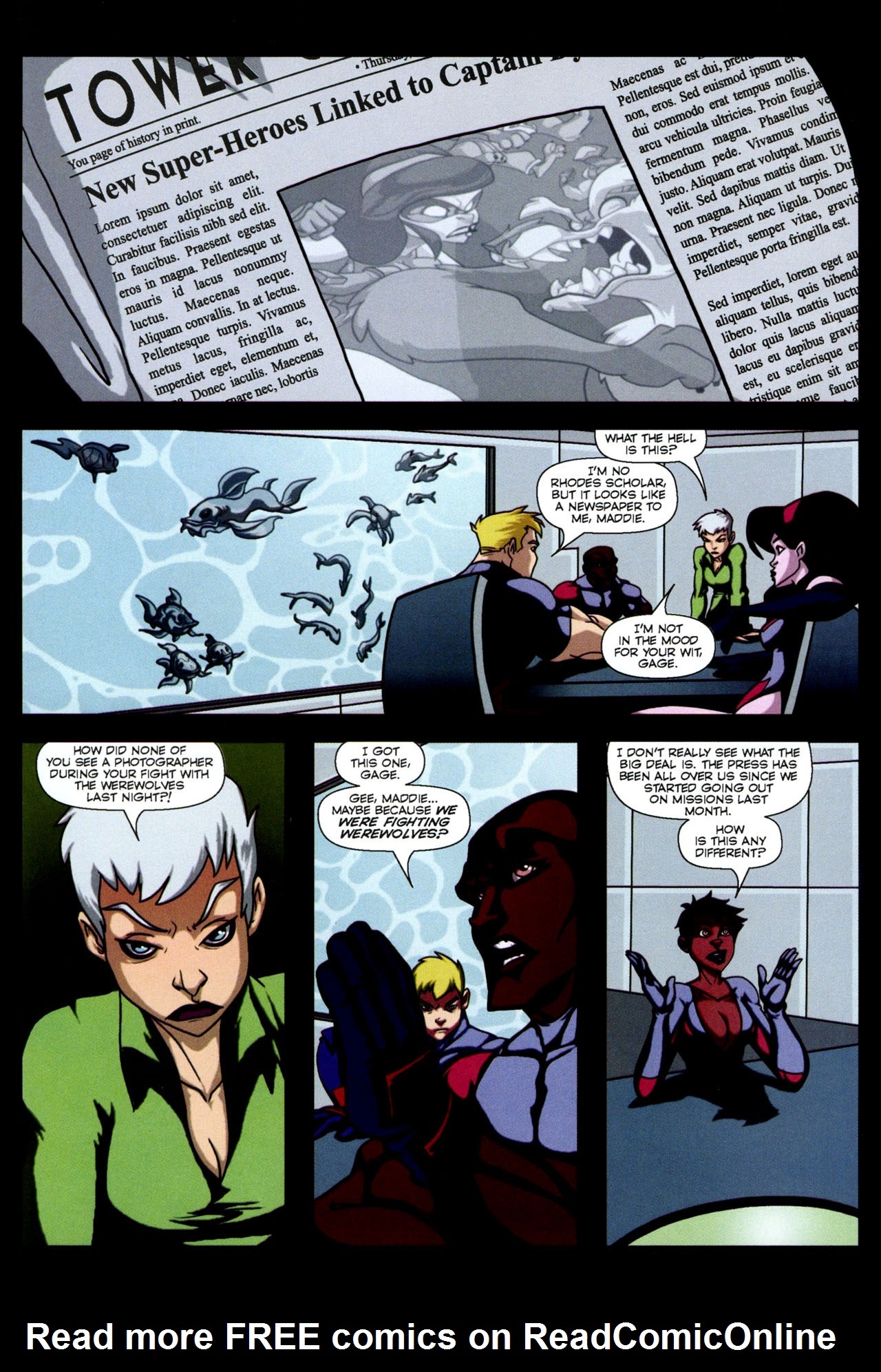 Read online Dynamo 5 Annual comic -  Issue # Full - 43