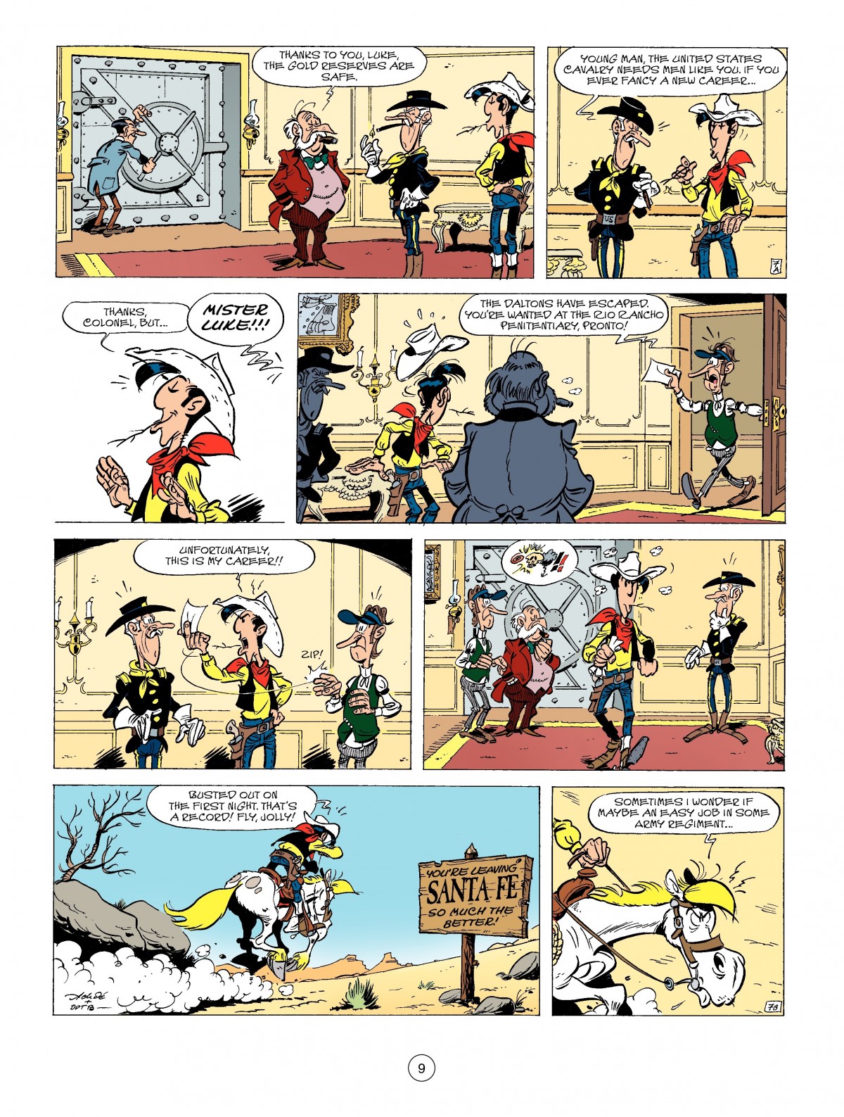 Read online A Lucky Luke Adventure comic -  Issue #42 - 9