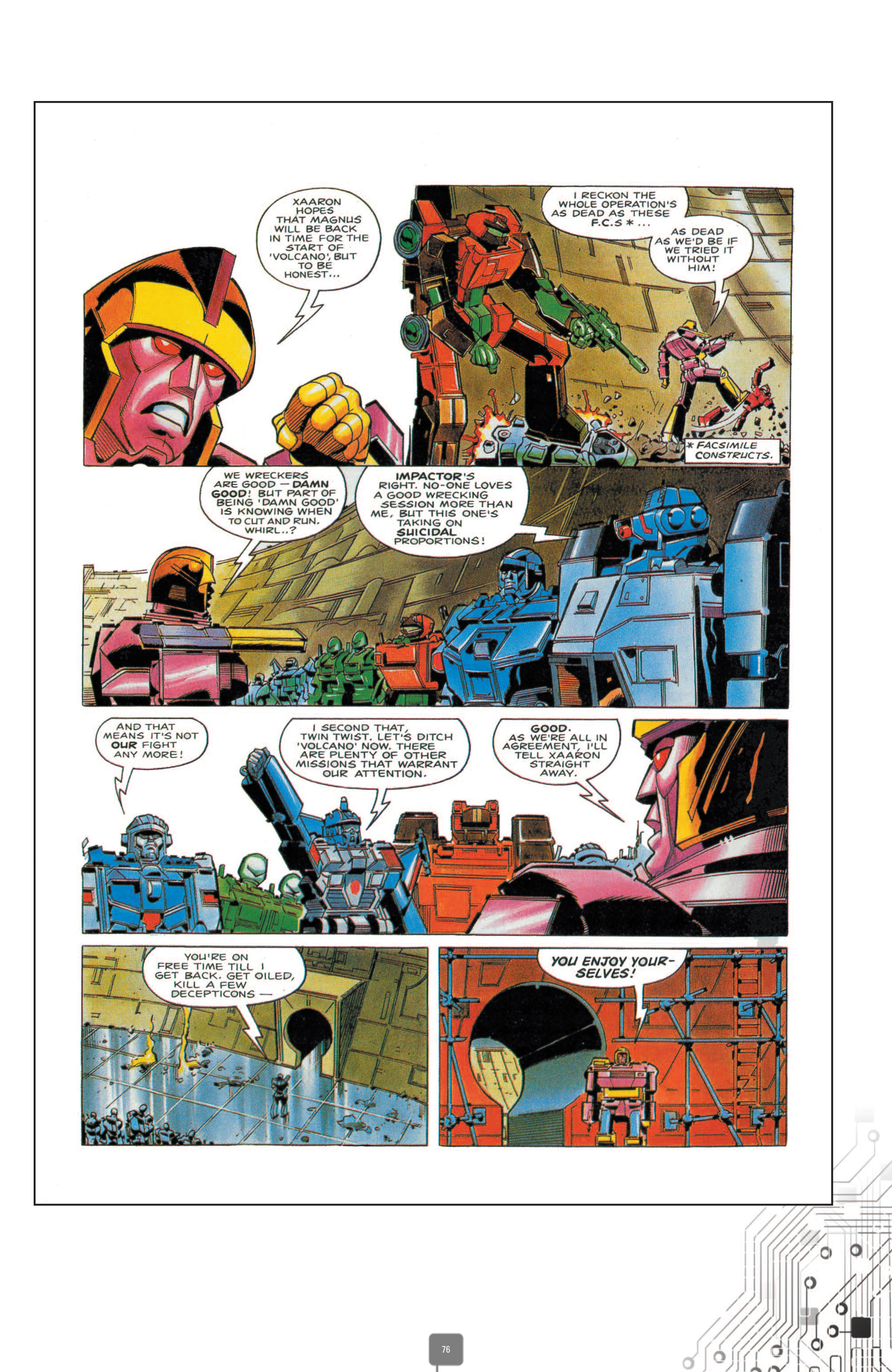 Read online The Transformers Classics UK comic -  Issue # TPB 3 - 77