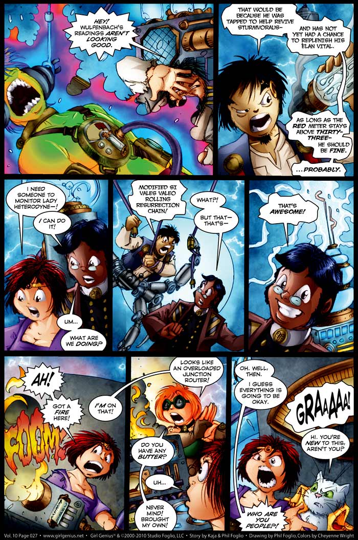 Read online Girl Genius (2002) comic -  Issue #10 - 28