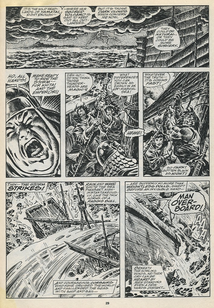 The Savage Sword Of Conan issue 194 - Page 31