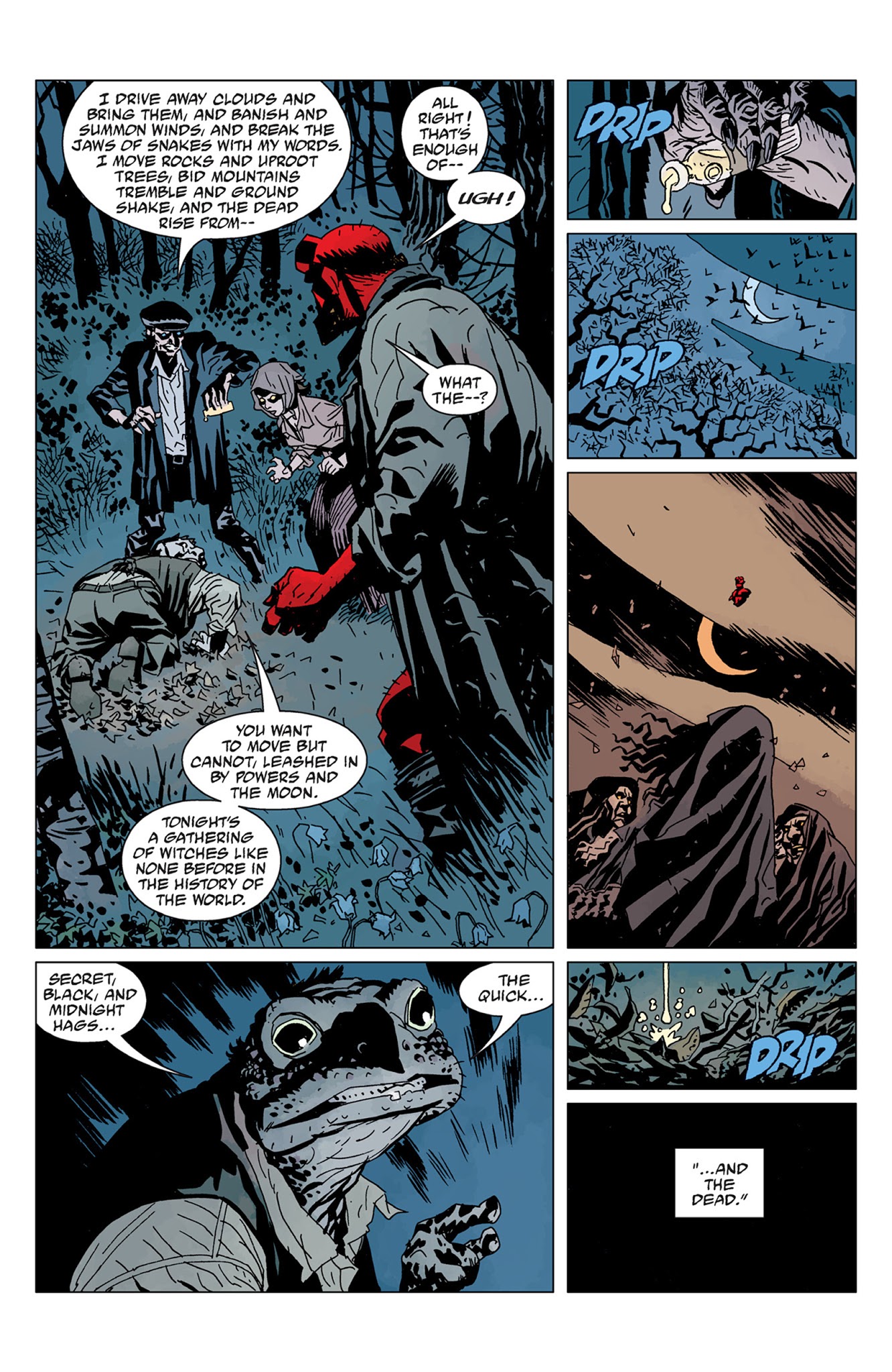 Read online Hellboy: Darkness Calls comic -  Issue # TPB - 32