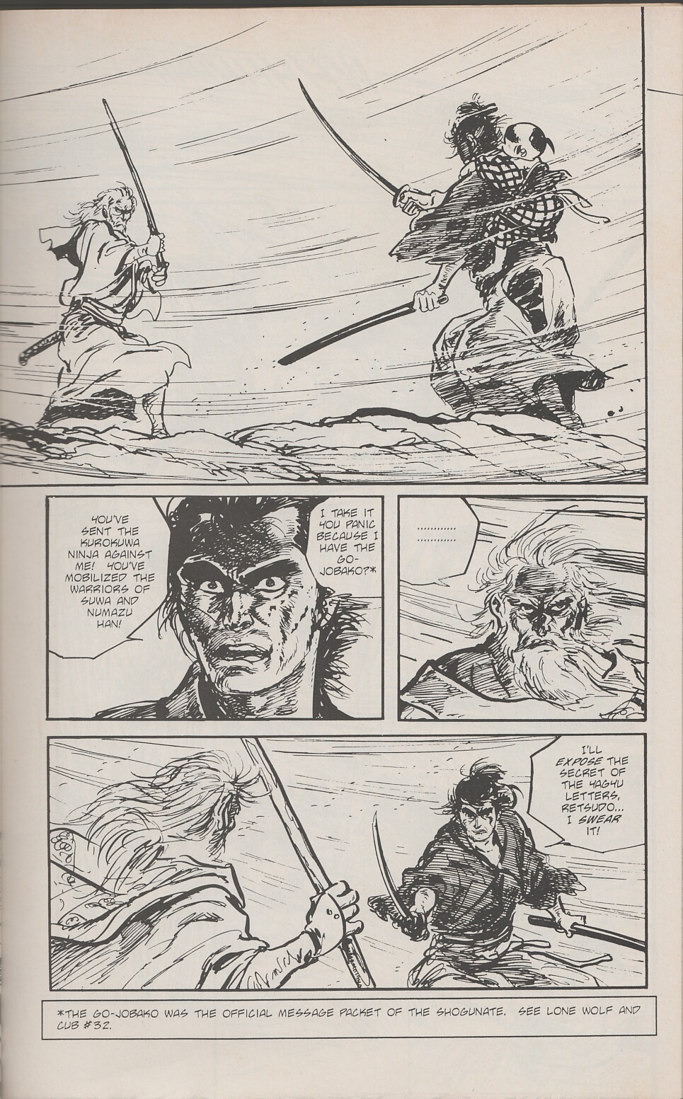 Read online Lone Wolf and Cub comic -  Issue #33 - 30