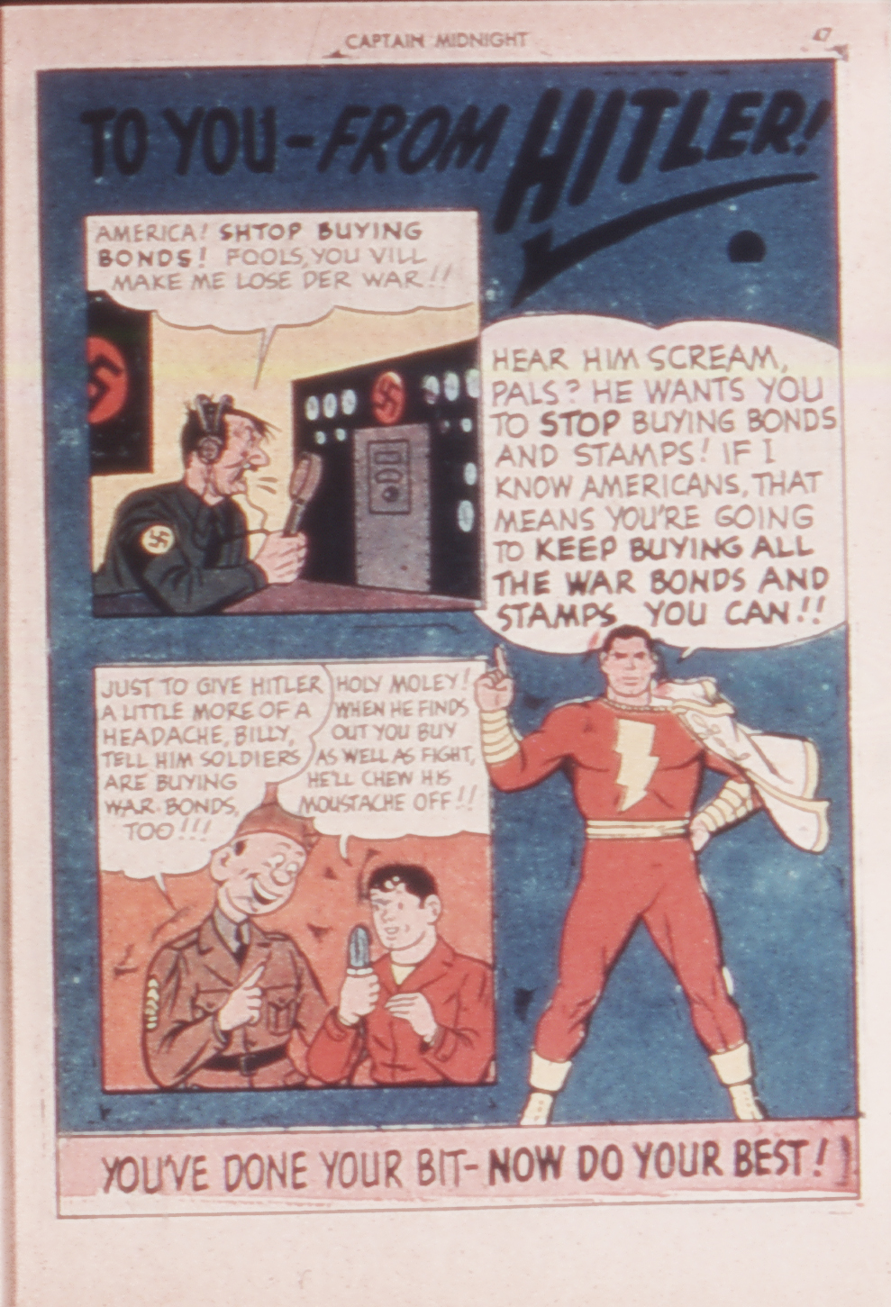 Read online Captain Midnight (1942) comic -  Issue #14 - 45