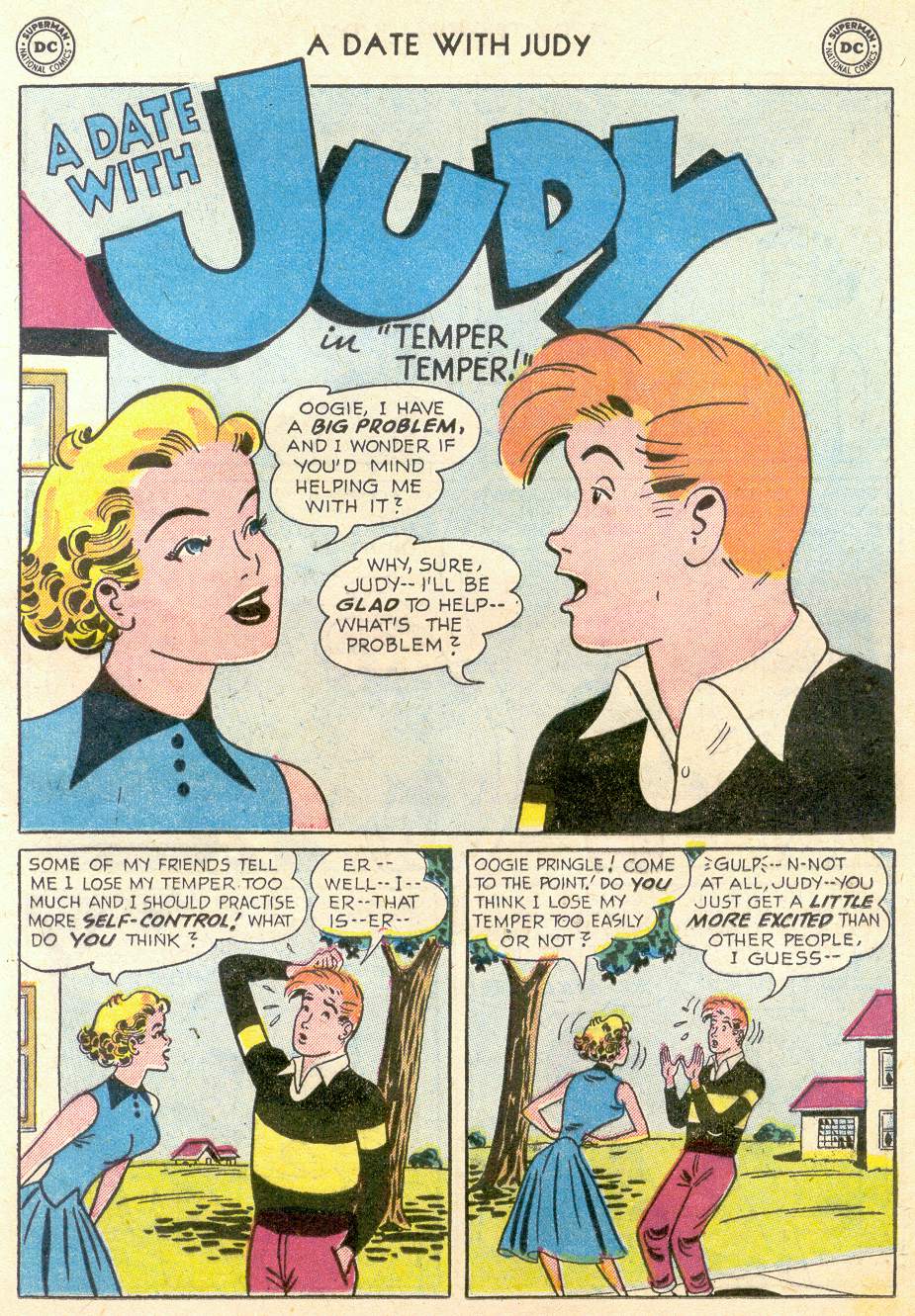 Read online A Date with Judy comic -  Issue #55 - 11