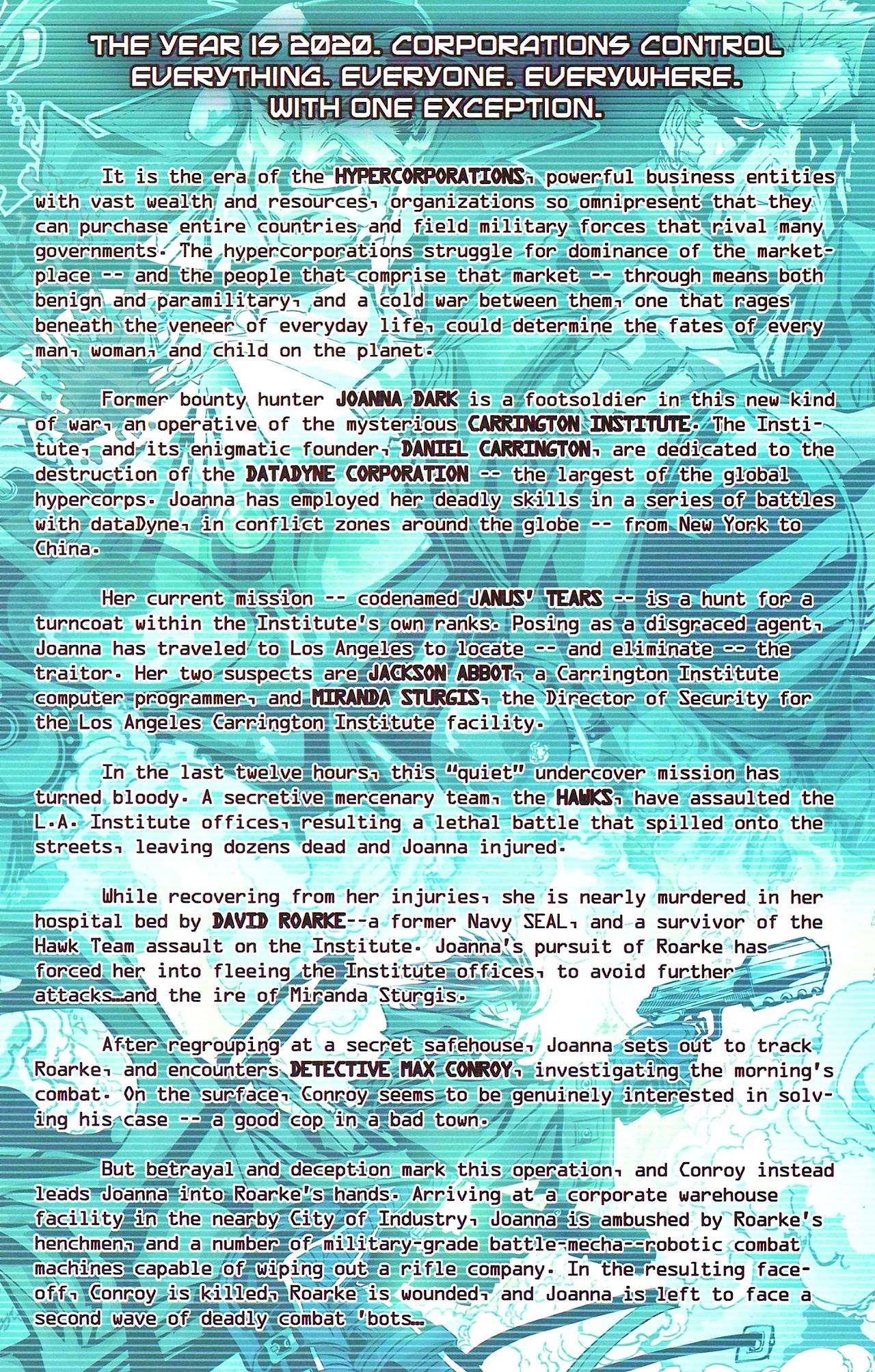 Read online Perfect Dark: Janus Tears comic -  Issue #5 - 3