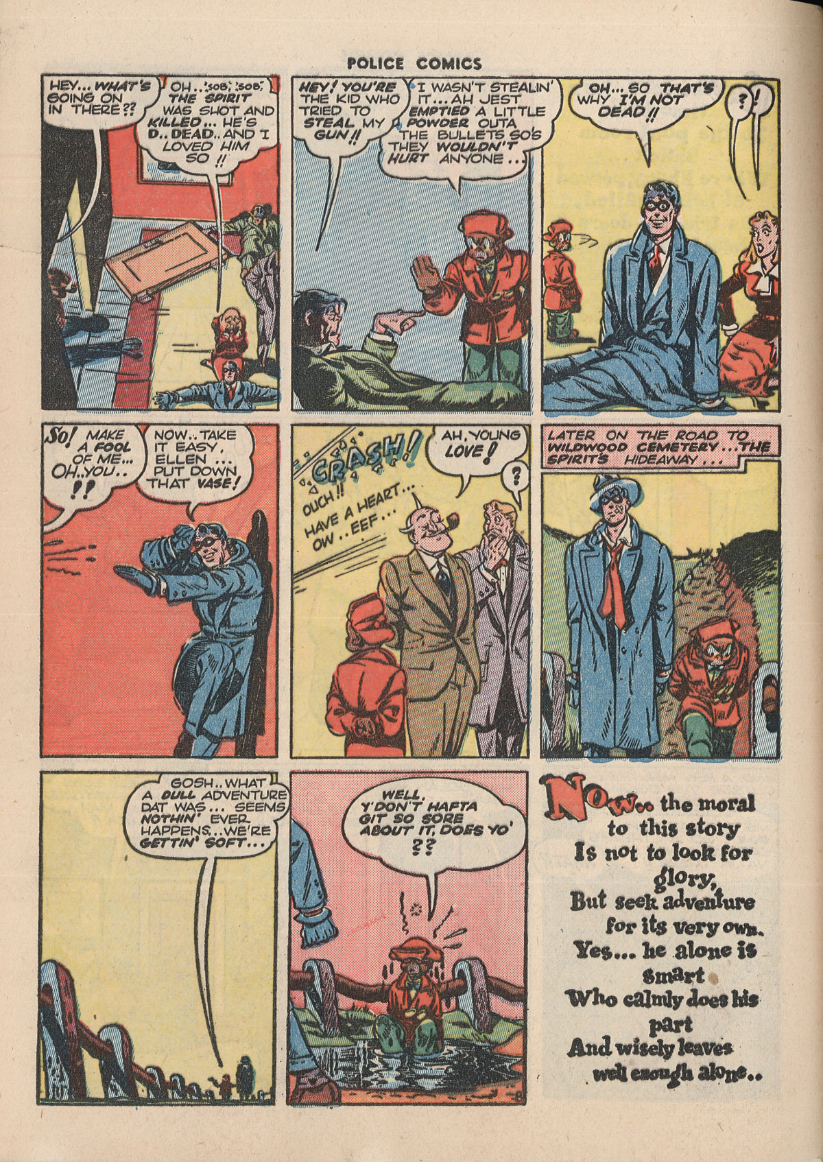 Read online Police Comics comic -  Issue #37 - 58