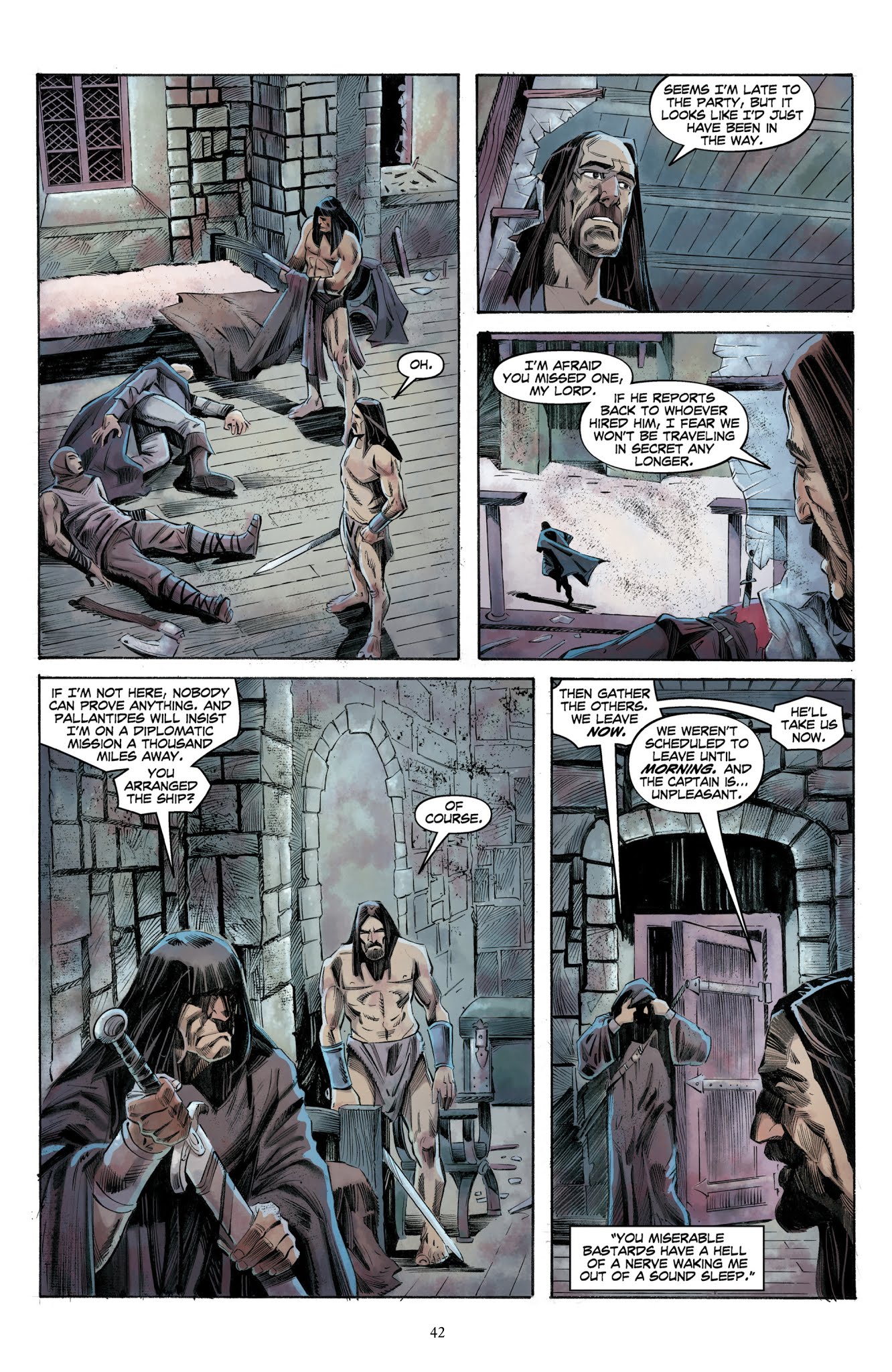 Read online Conan: The Phantoms of the Black Coast comic -  Issue # TPB - 43