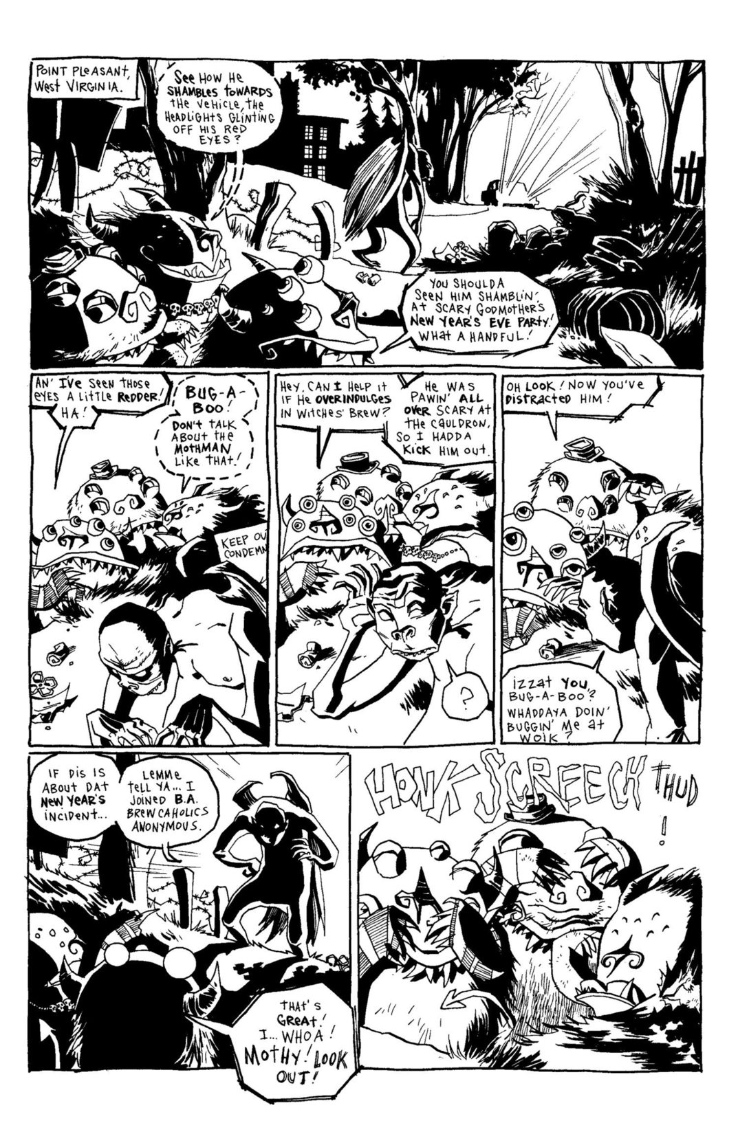 Read online Scary Godmother Comic Book Stories comic -  Issue # TPB - 175