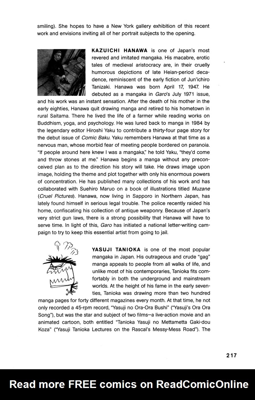 Read online Comics Underground Japan comic -  Issue # TPB (Part 2) - 122