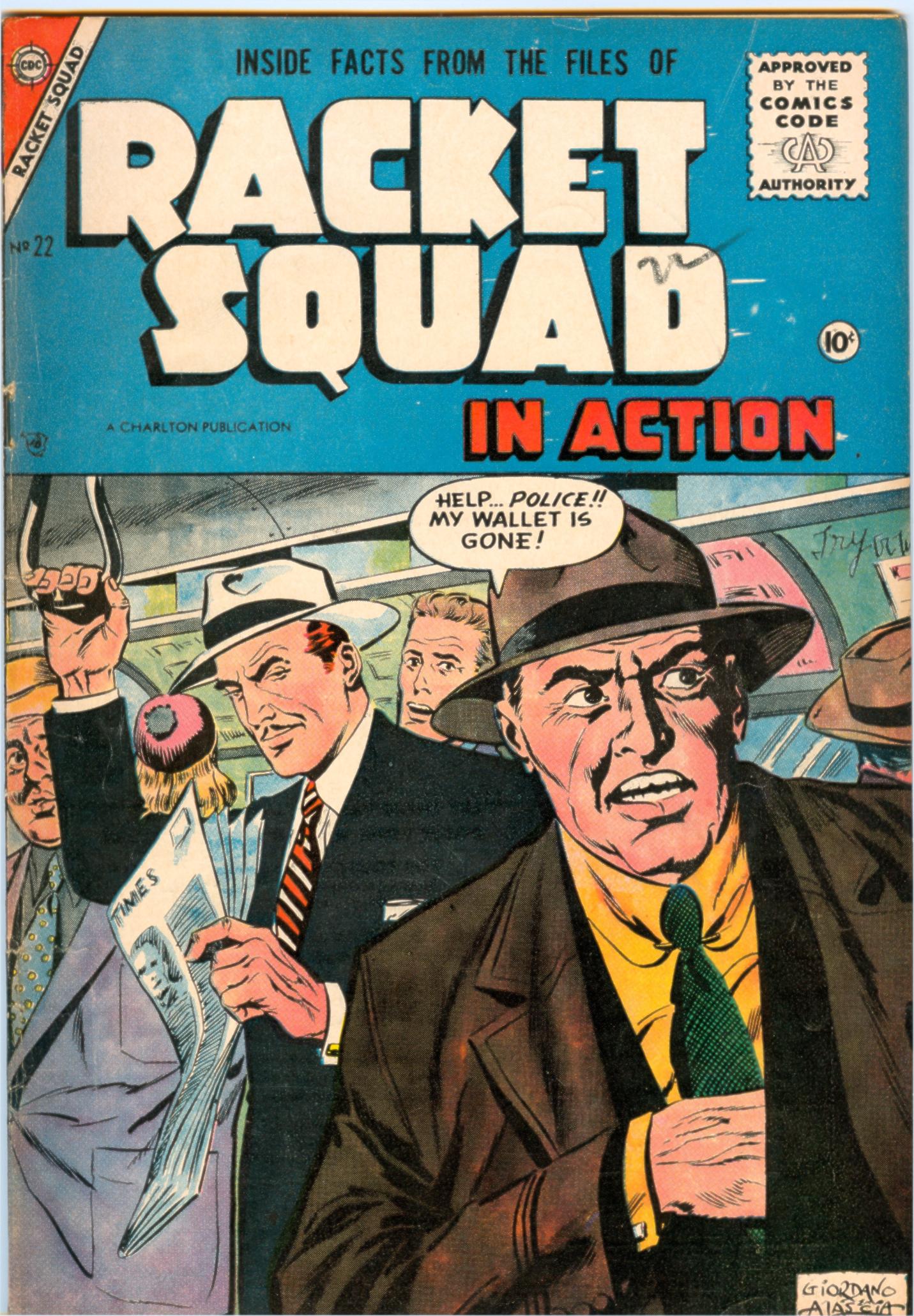 Read online Racket Squad in Action comic -  Issue #22 - 1