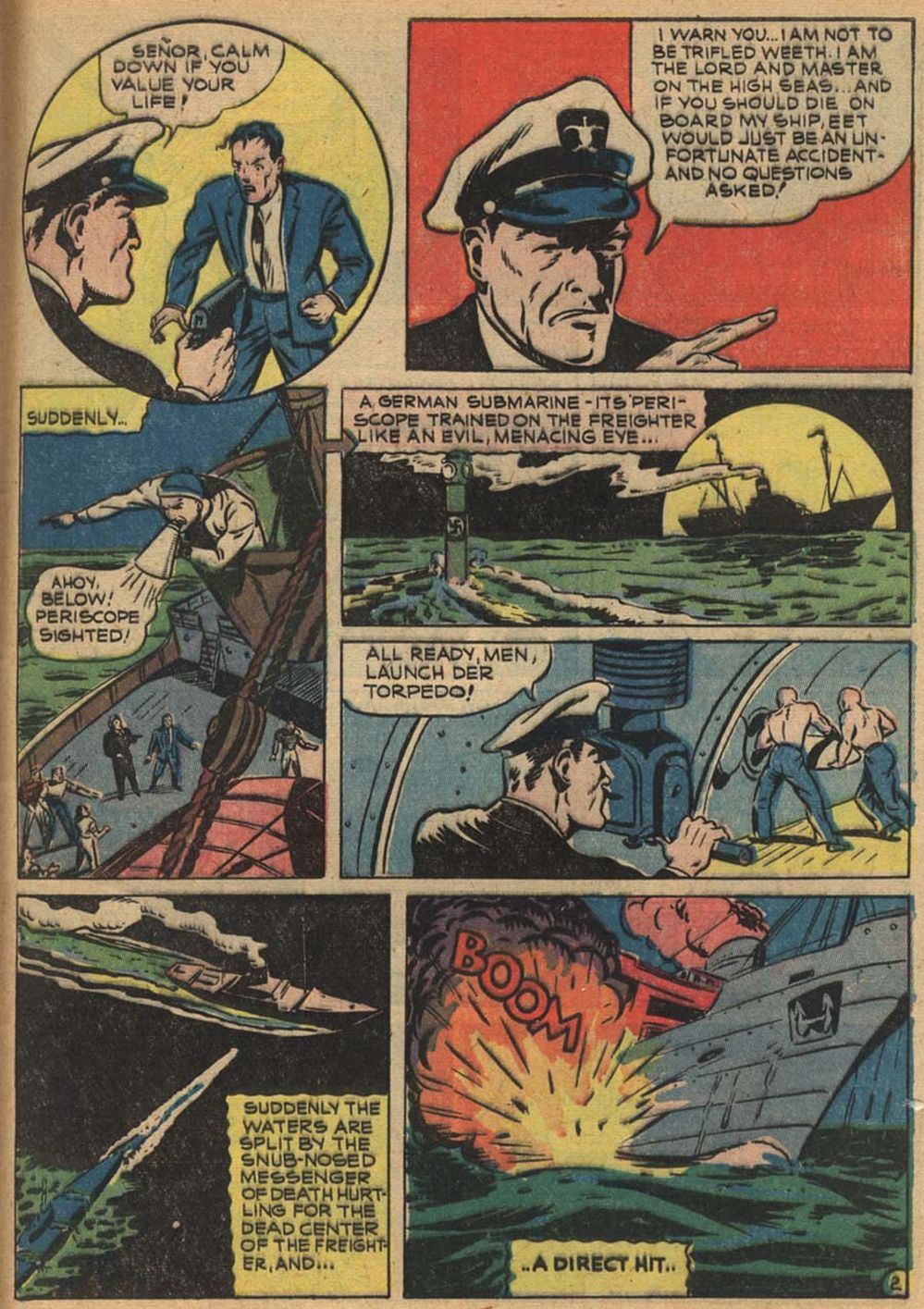 Read online Pep Comics comic -  Issue #28 - 57