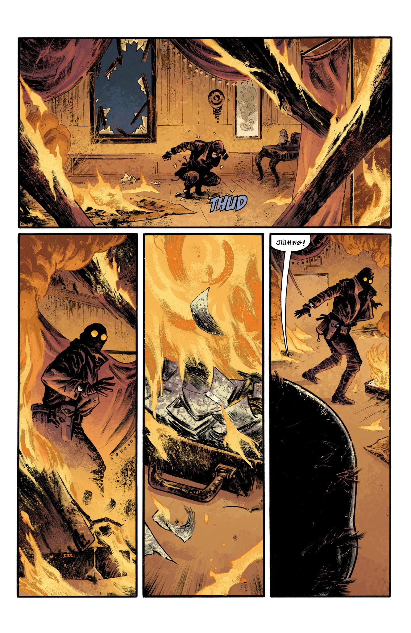 Read online Lobster Johnson: Satan Smells a Rat comic -  Issue # TPB - 87