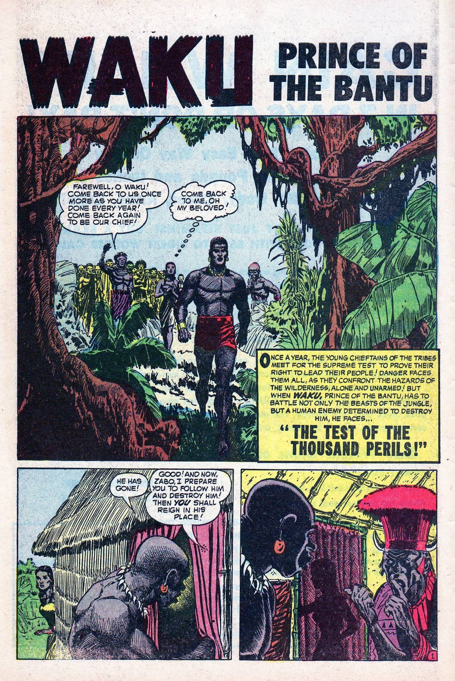Read online Jungle Tales comic -  Issue #6 - 10