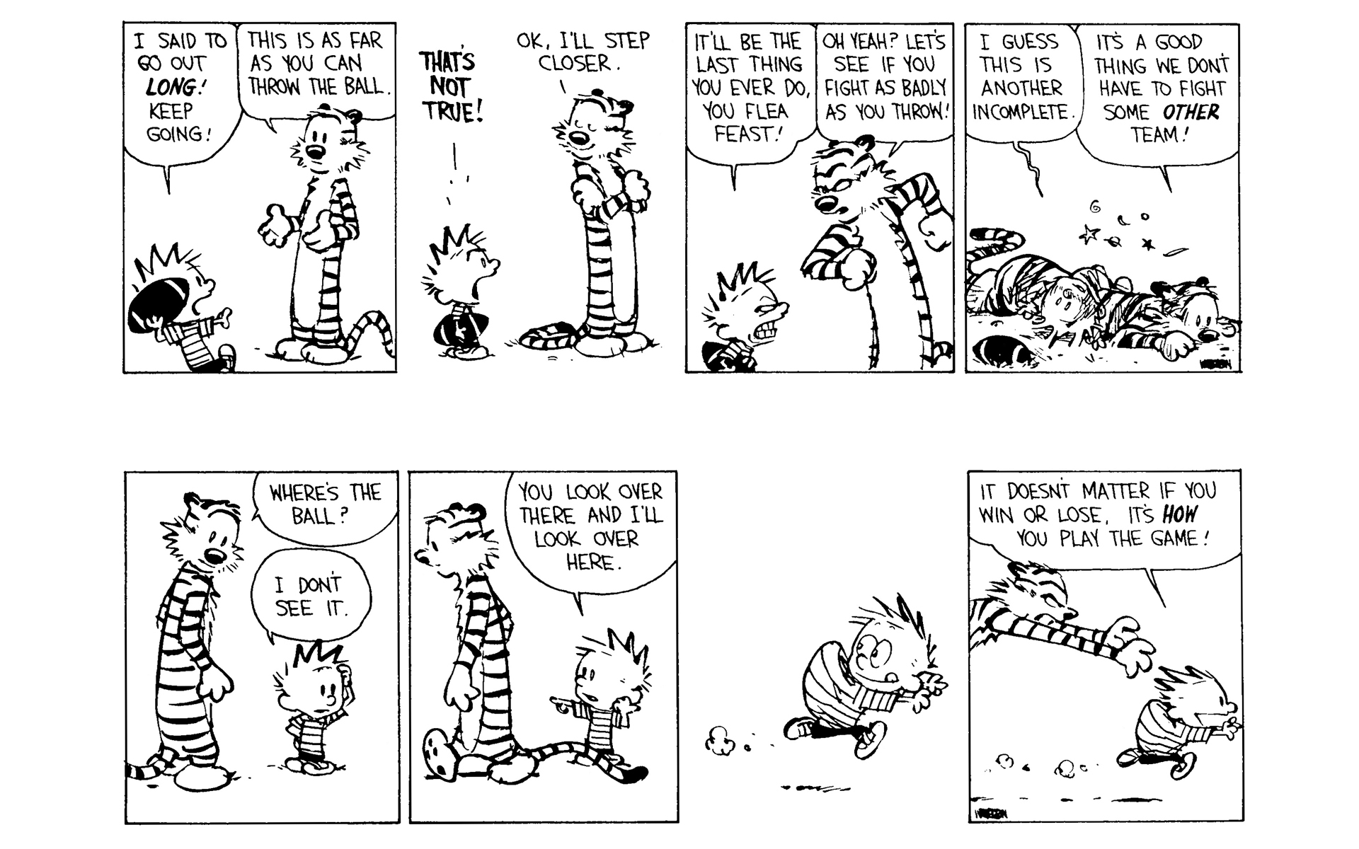 Read online Calvin and Hobbes comic -  Issue #8 - 167