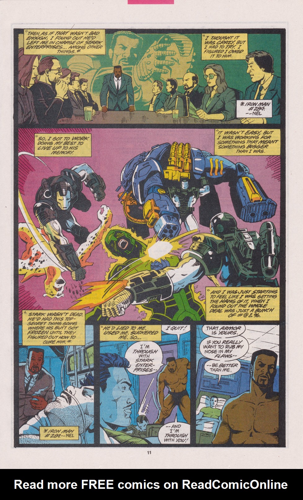 Read online War Machine (1994) comic -  Issue #1 - 10