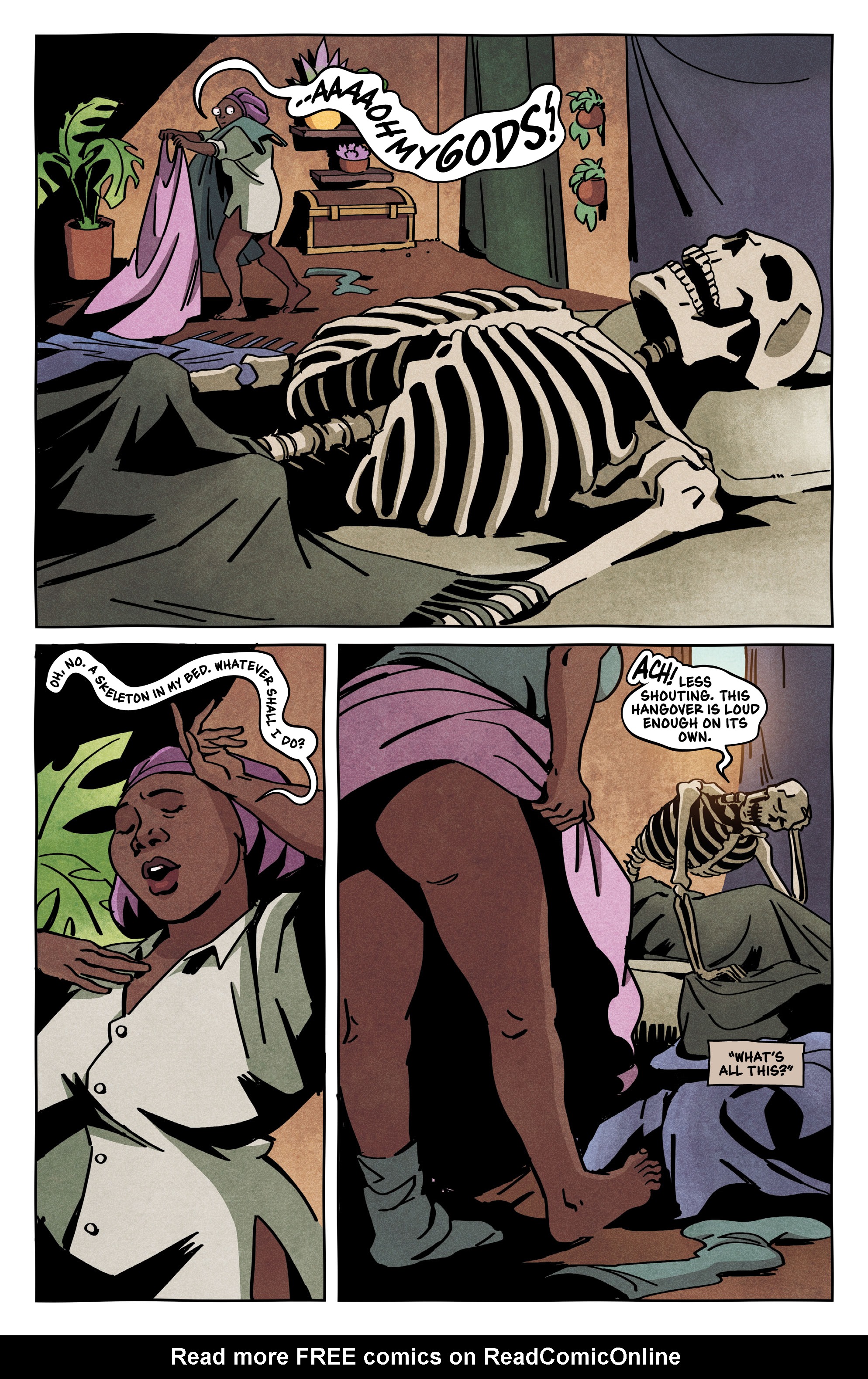 Read online Quests Aside comic -  Issue #1 - 9