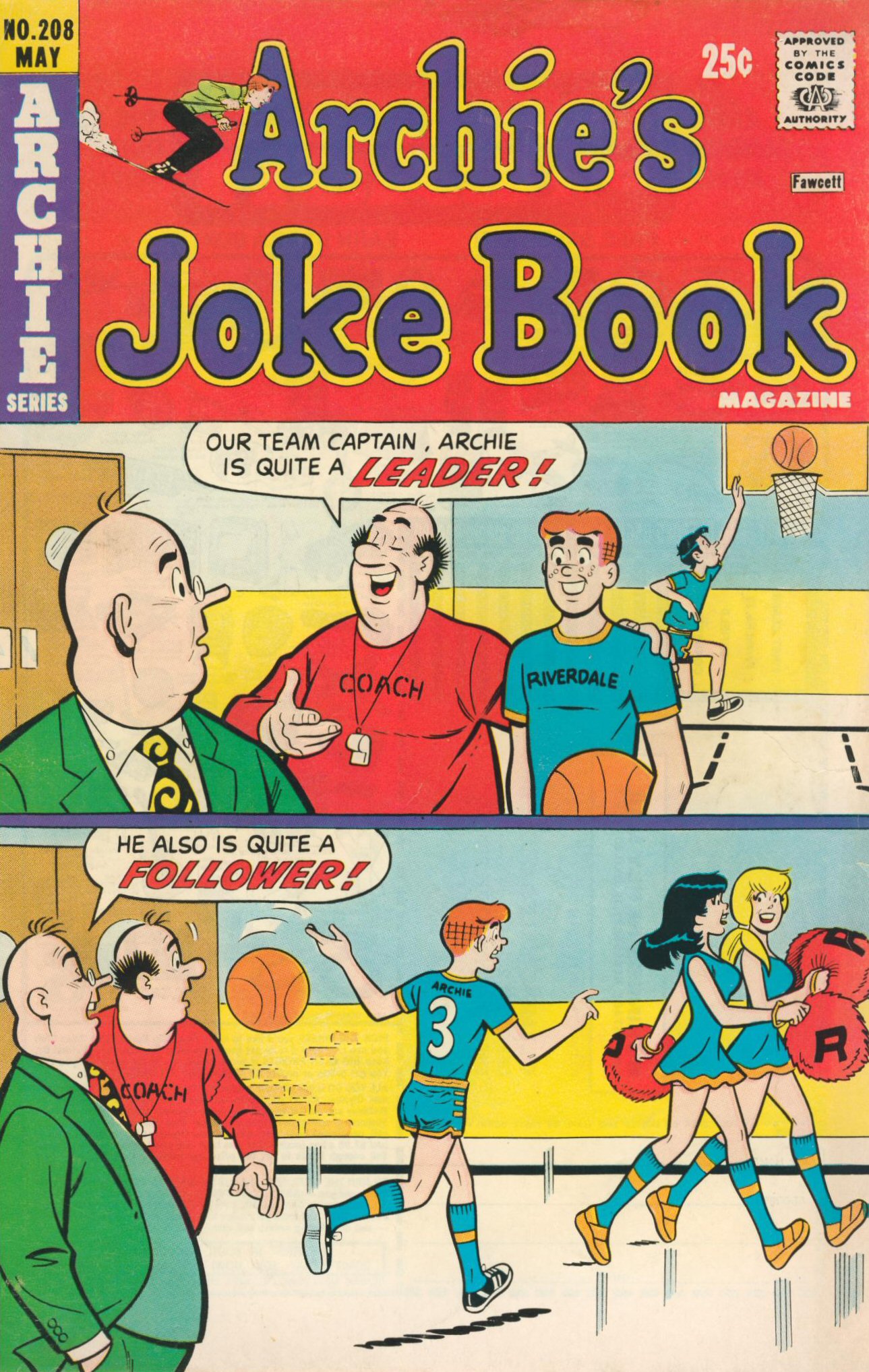 Read online Archie's Joke Book Magazine comic -  Issue #208 - 1