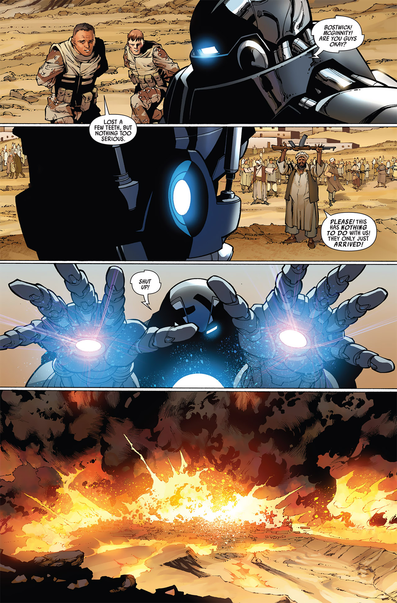 Read online Ultimate Avengers comic -  Issue #3 - 6