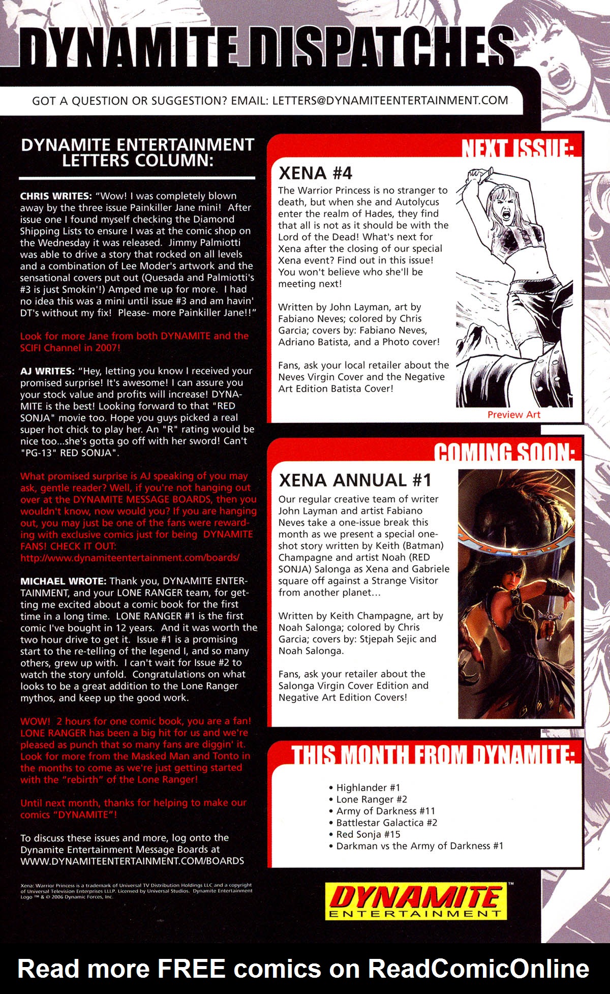 Read online Xena (2006) comic -  Issue #3 - 30