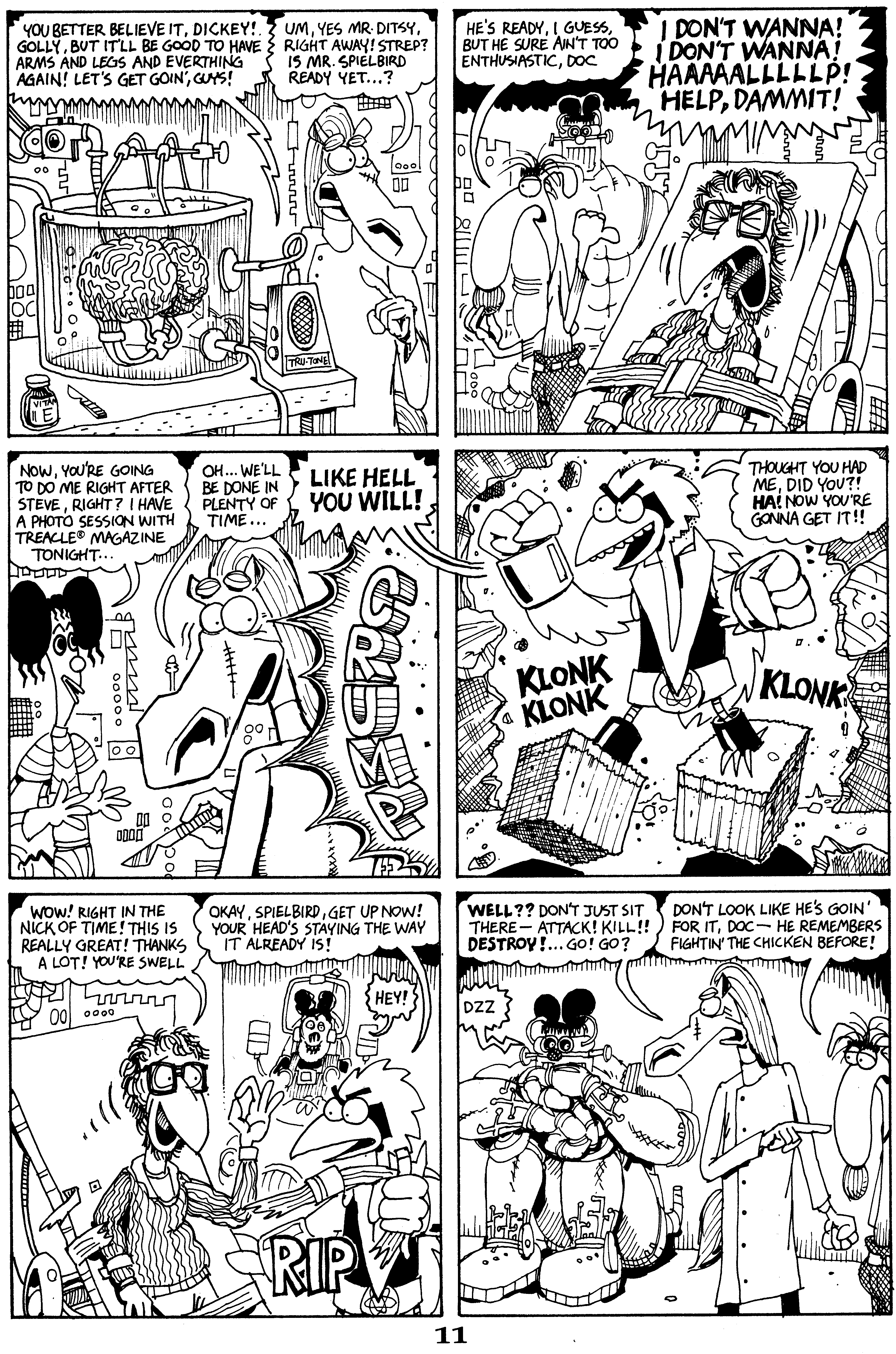 Read online Critters comic -  Issue #30 - 13