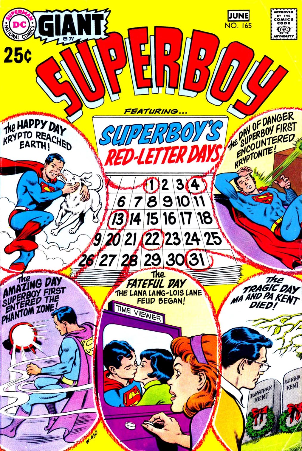 Read online Superboy (1949) comic -  Issue #165 - 1