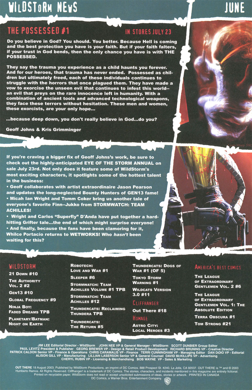Read online Out There comic -  Issue #18 - 22