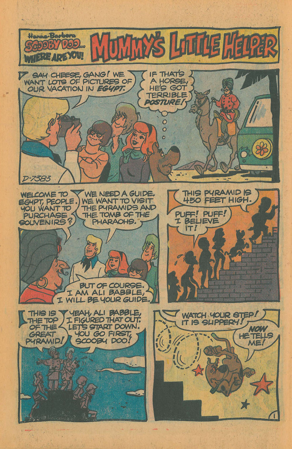 Read online Scooby Doo, Where Are You? (1975) comic -  Issue #5 - 10