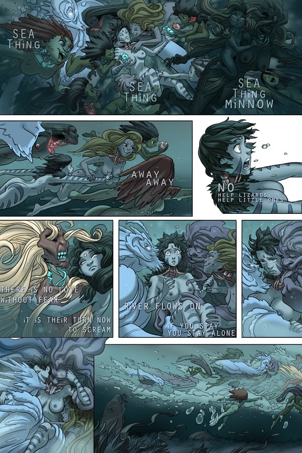 Read online Unsounded comic -  Issue #15 - 152