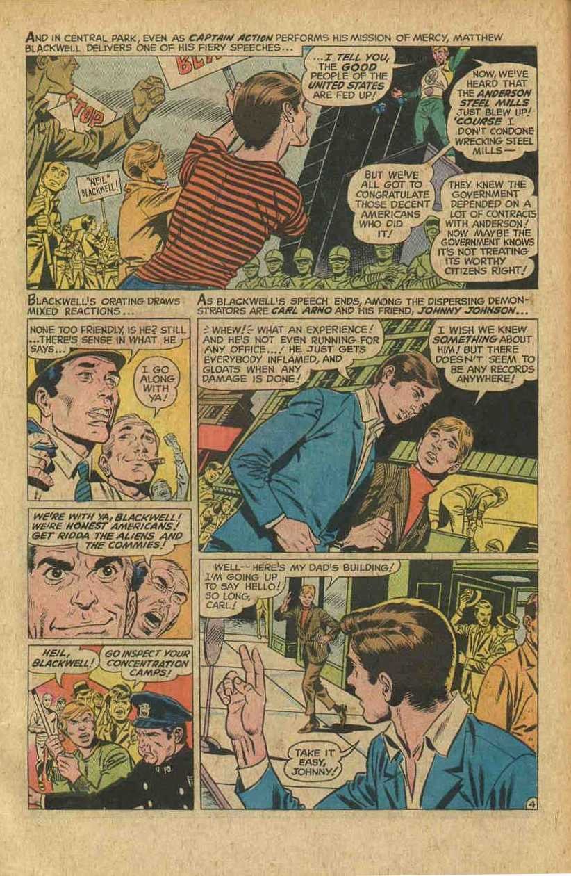 Read online Captain Action comic -  Issue #5 - 6