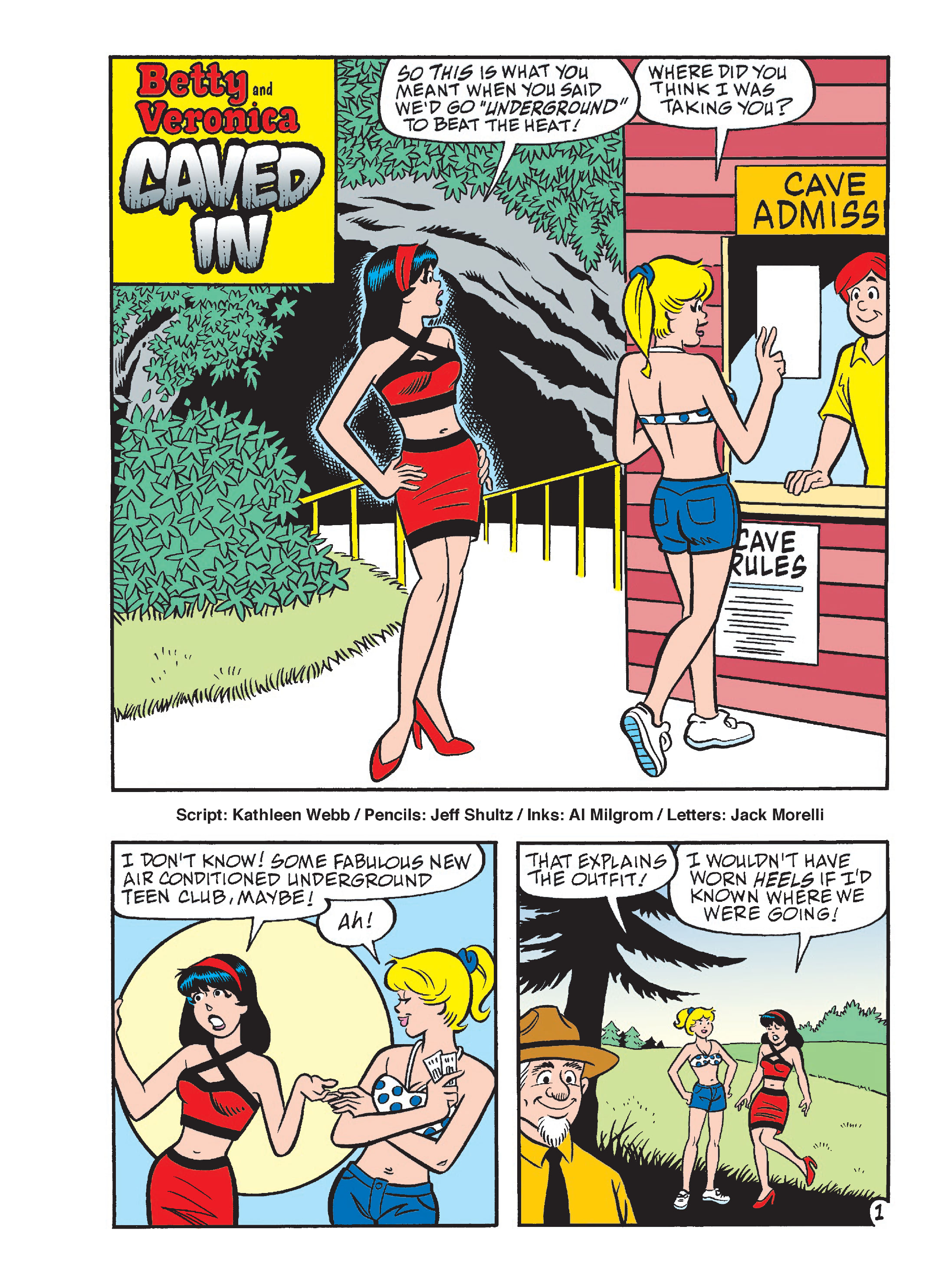 Read online World of Betty & Veronica Digest comic -  Issue #17 - 141