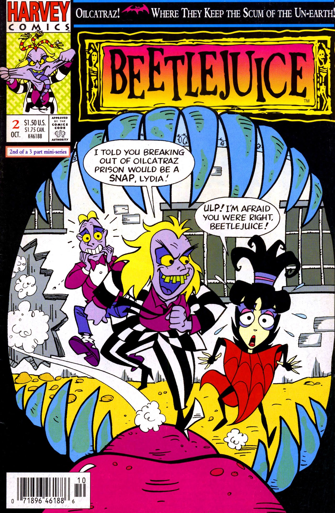 Read online Beetlejuice comic -  Issue #2 - 1