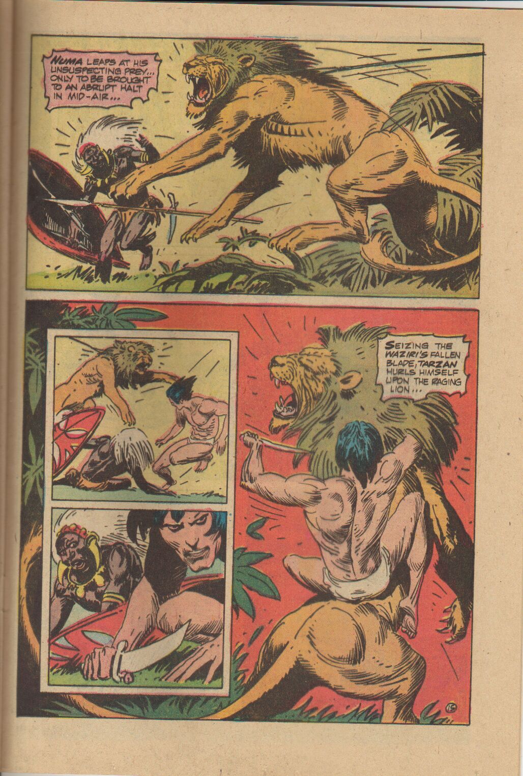 Read online Tarzan (1972) comic -  Issue #221 - 16