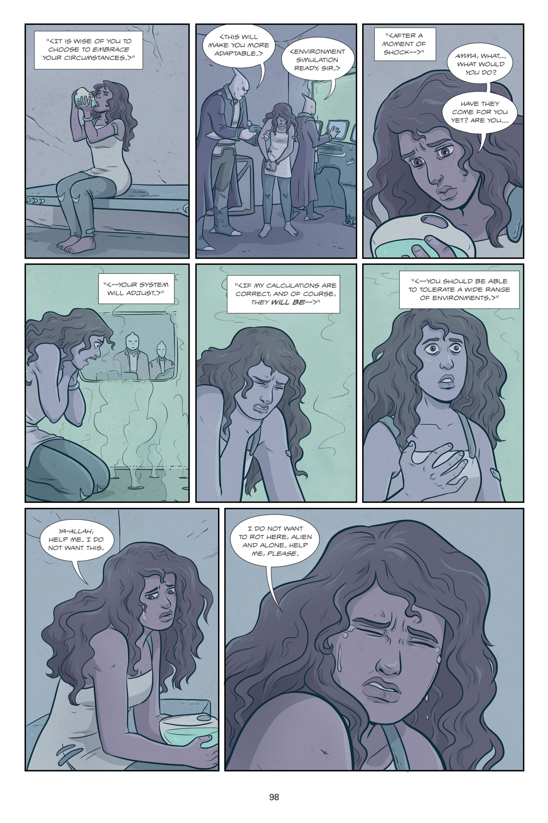 Read online Lifeformed: Hearts and Minds comic -  Issue # TPB (Part 1) - 97