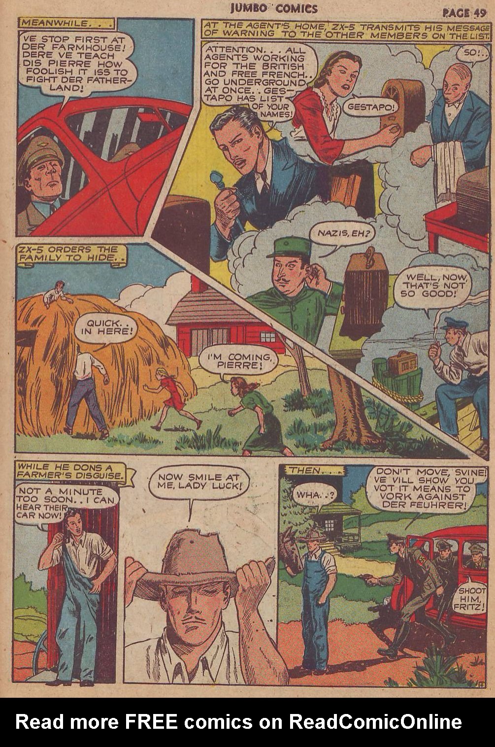 Read online Jumbo Comics comic -  Issue #39 - 50
