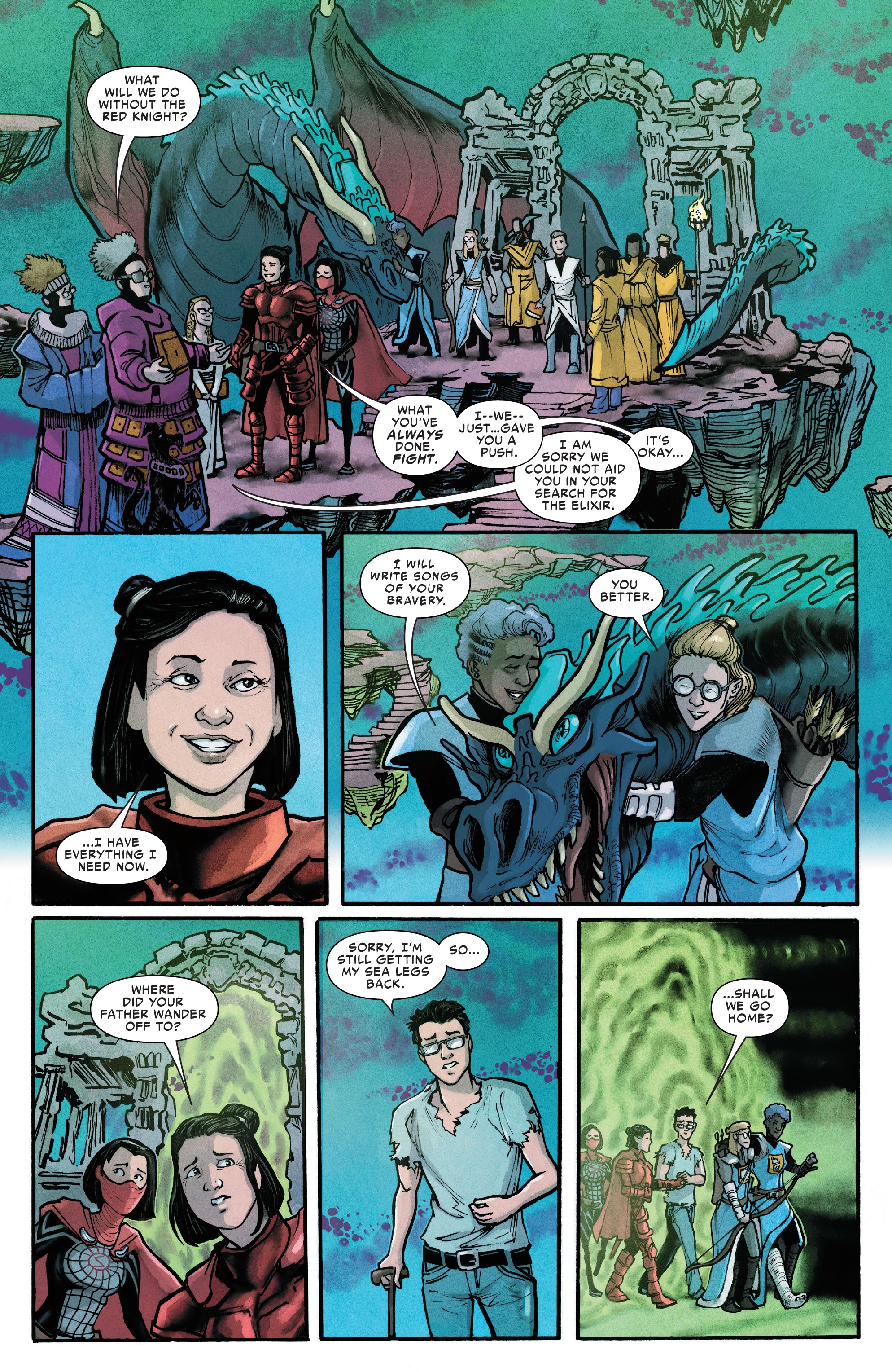 Read online Silk: Out of the Spider-Verse comic -  Issue # TPB 3 (Part 1) - 97