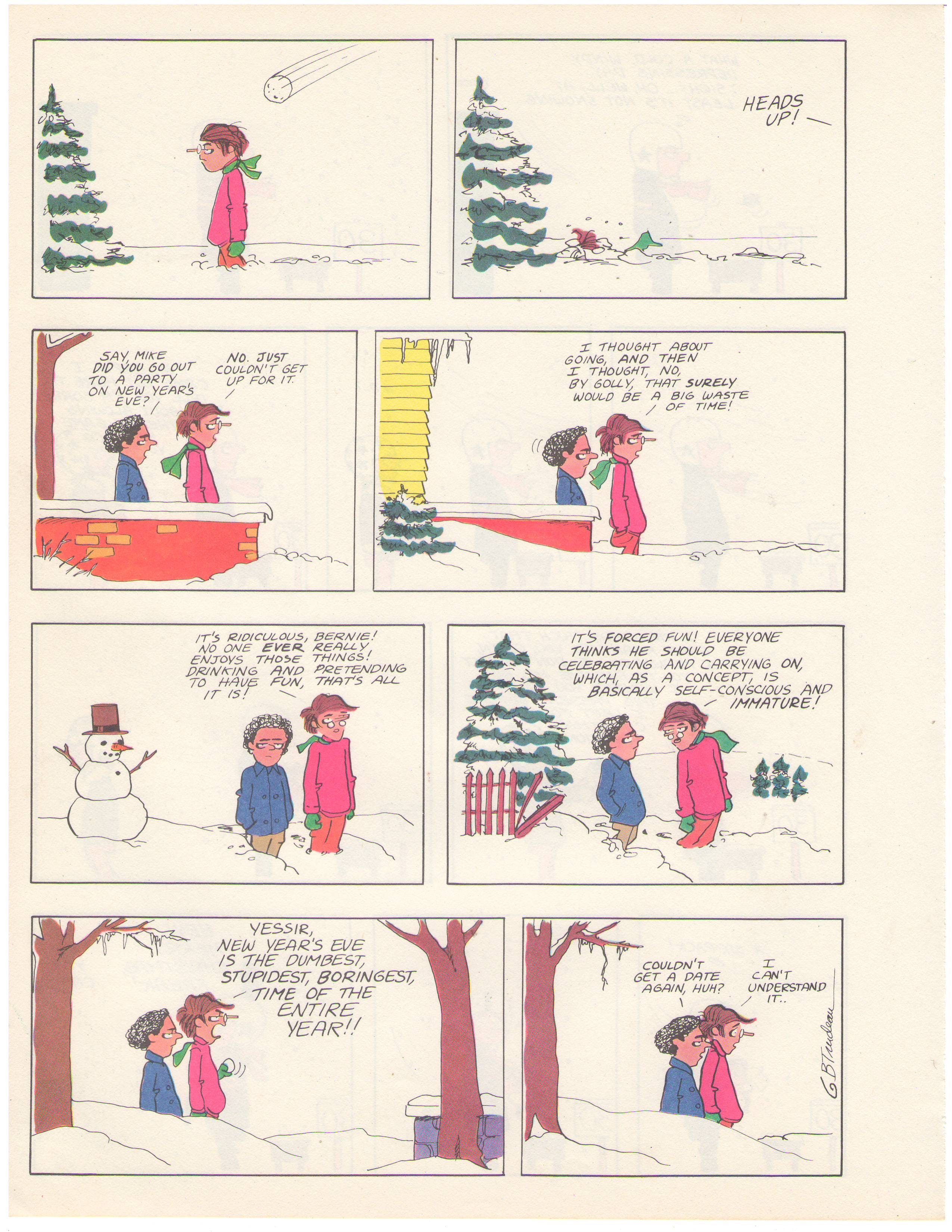 Read online The Doonesbury Chronicles comic -  Issue # TPB (Part 1) - 44