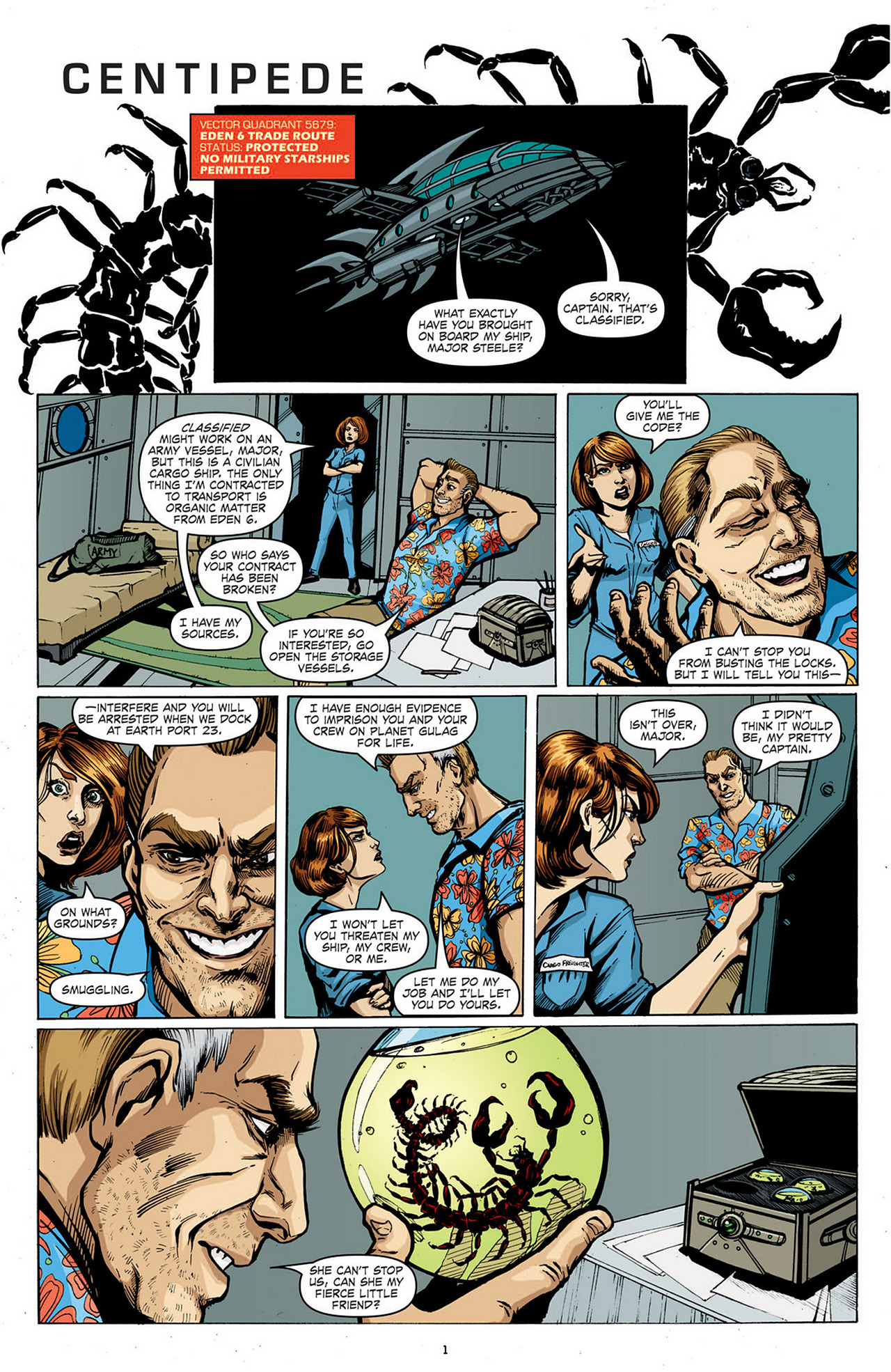 Read online Womanthology: Space comic -  Issue #3 - 3